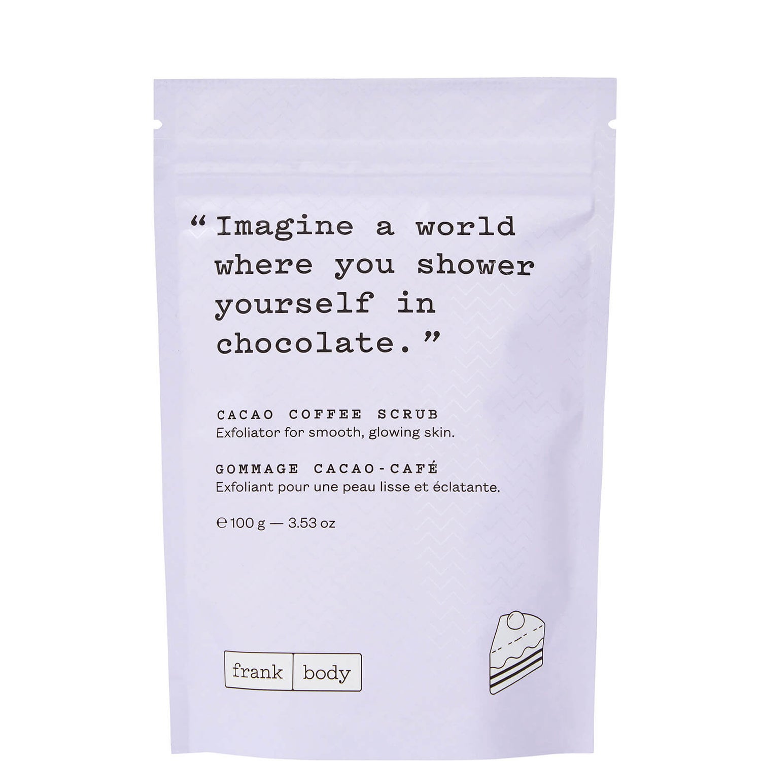 frank body Cacao Coffee Scrub