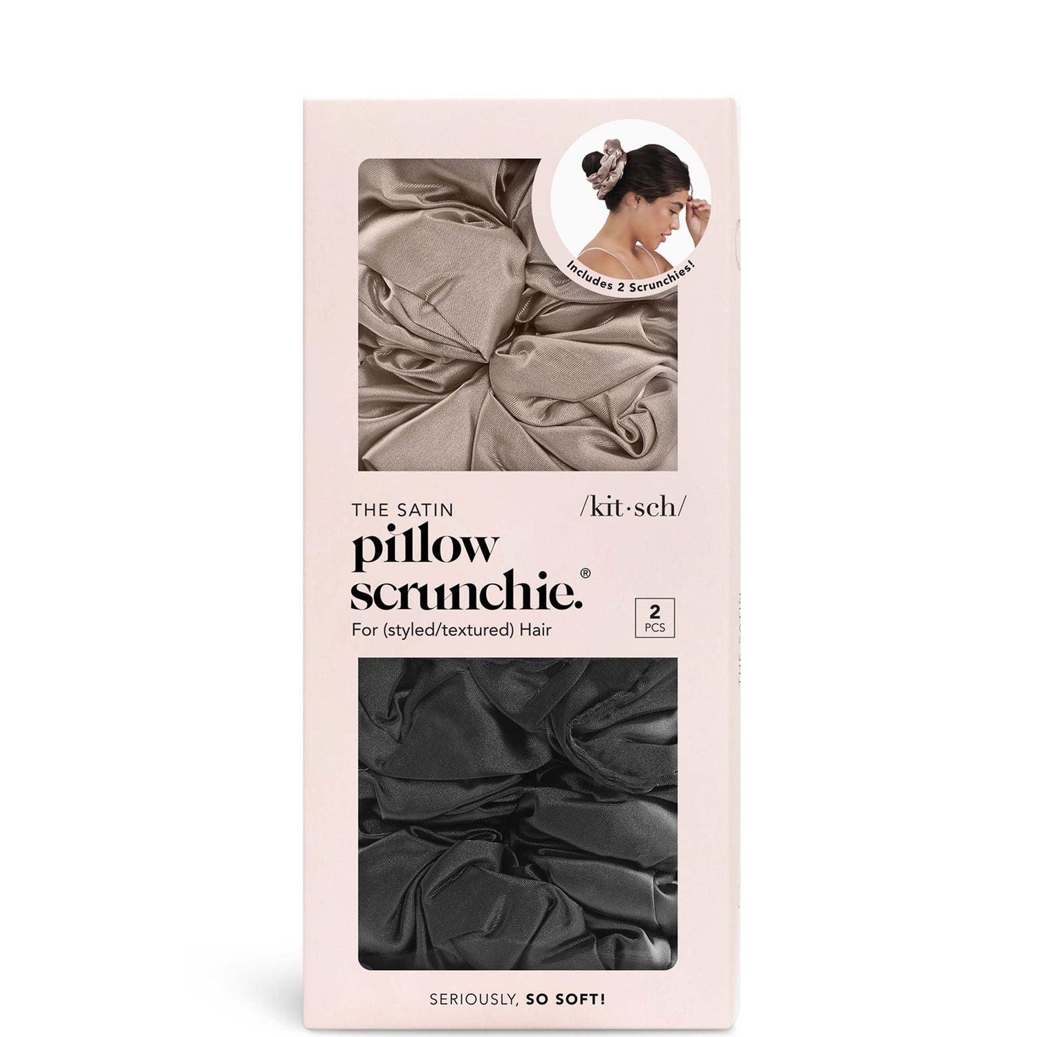 Kitsch Satin Pillow Scrunchie