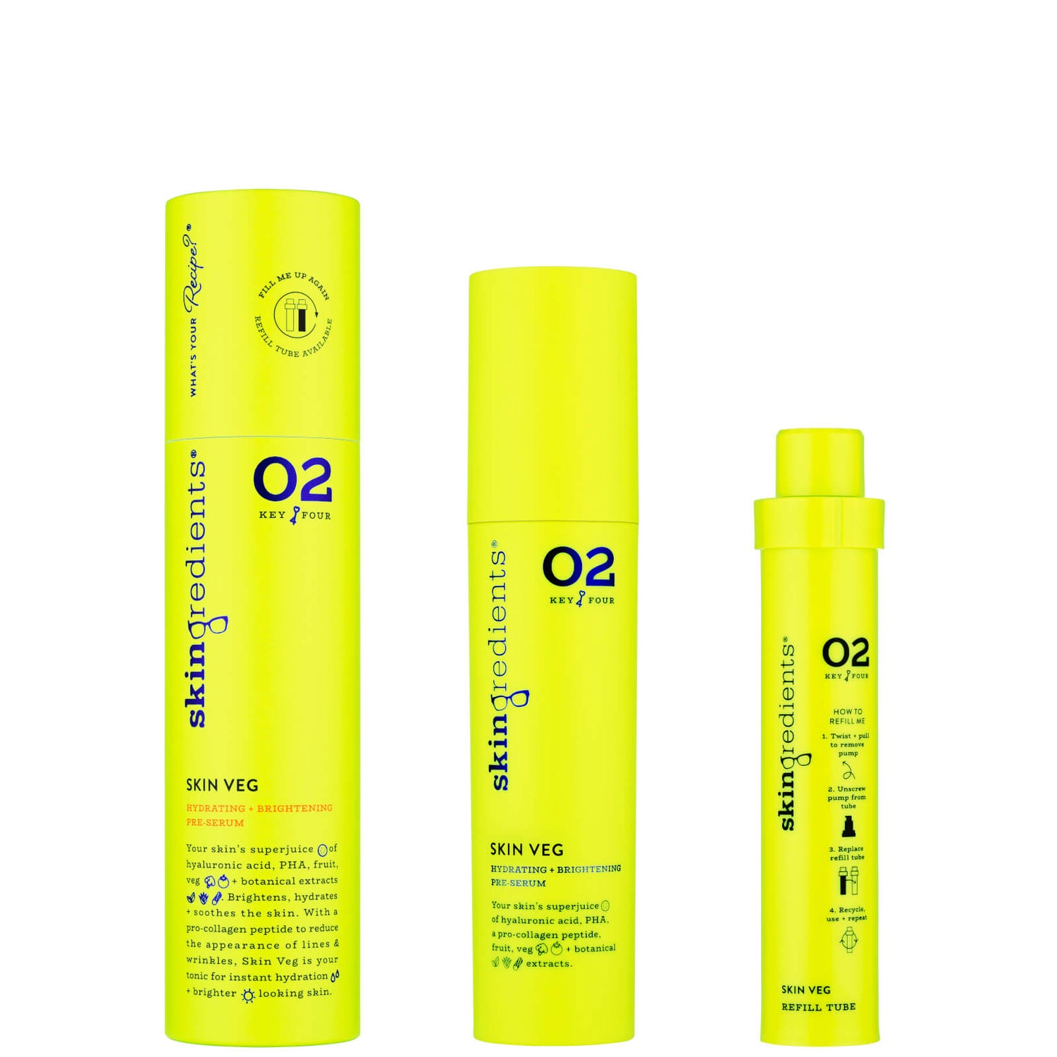 Skingredients Skin Veg Hydrating Hyaluronic Acid Serum