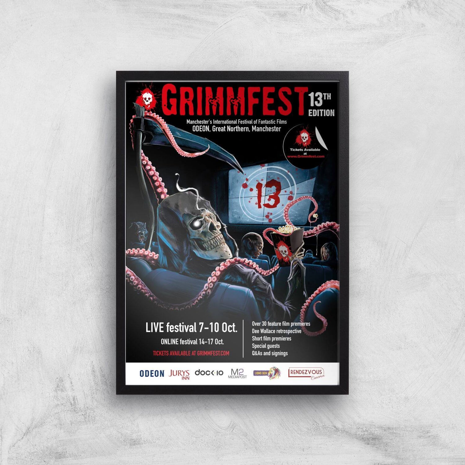 Grimmfest 13th Edition 2021 Giclée Art Print