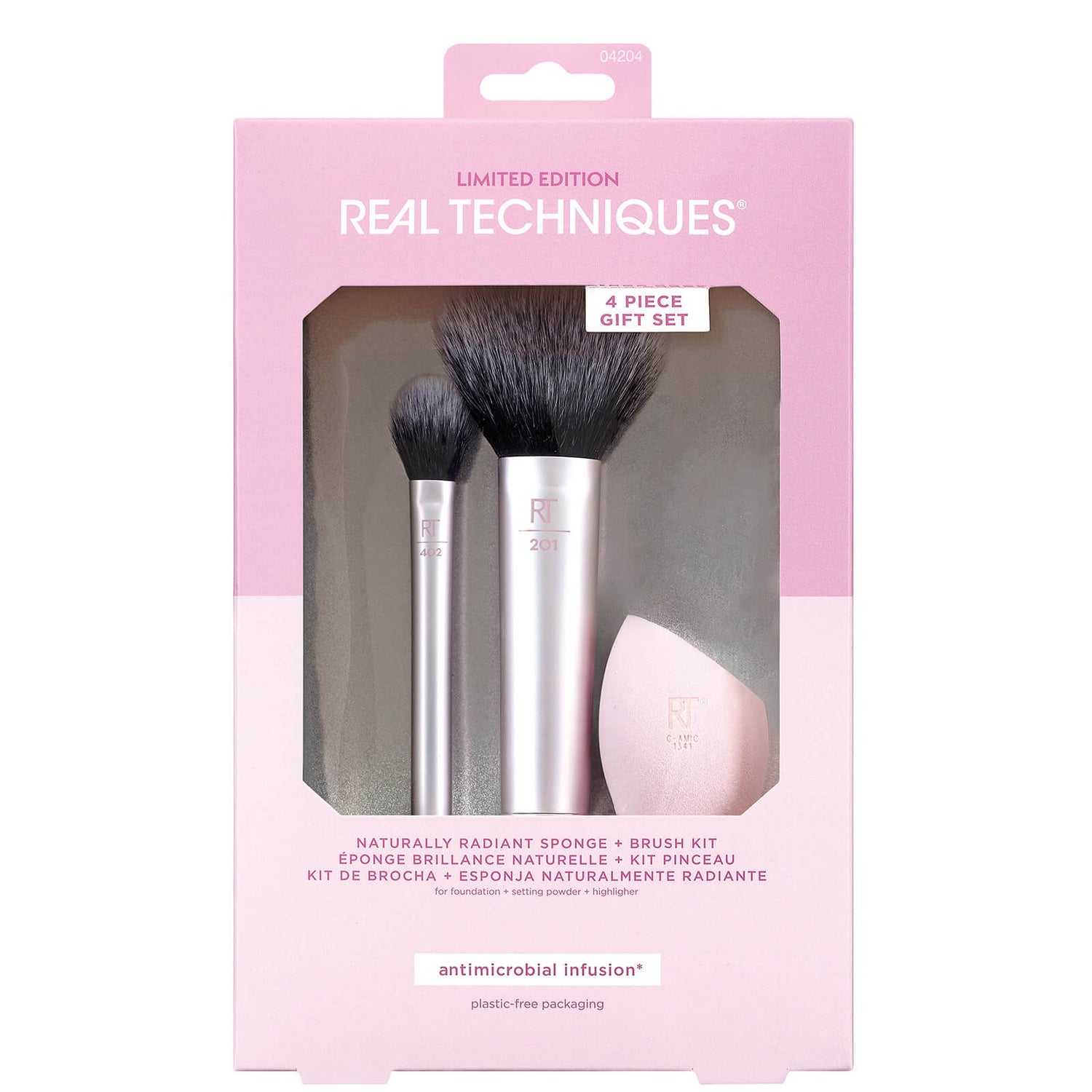 Real Techniques Naturally Radiant Sponge and Brush Kit