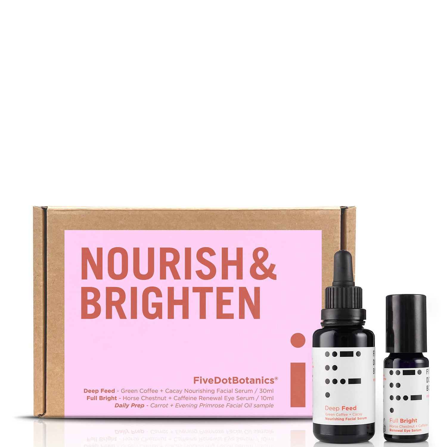 Подарочный набор Five Dot Botanics Nourish and Brighten Gift Set