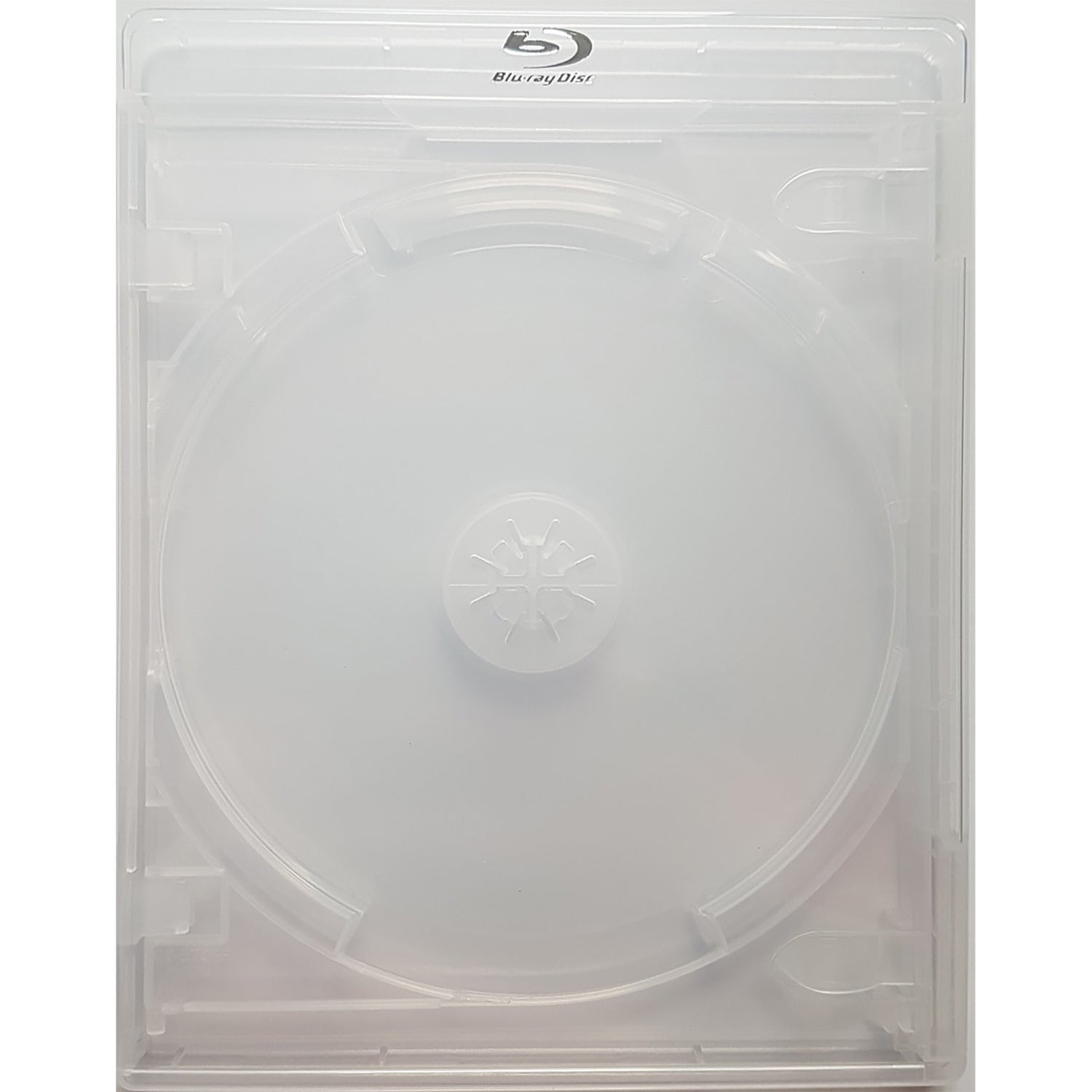 Double Disc 15mm Blank Viva Blu-ray Case
