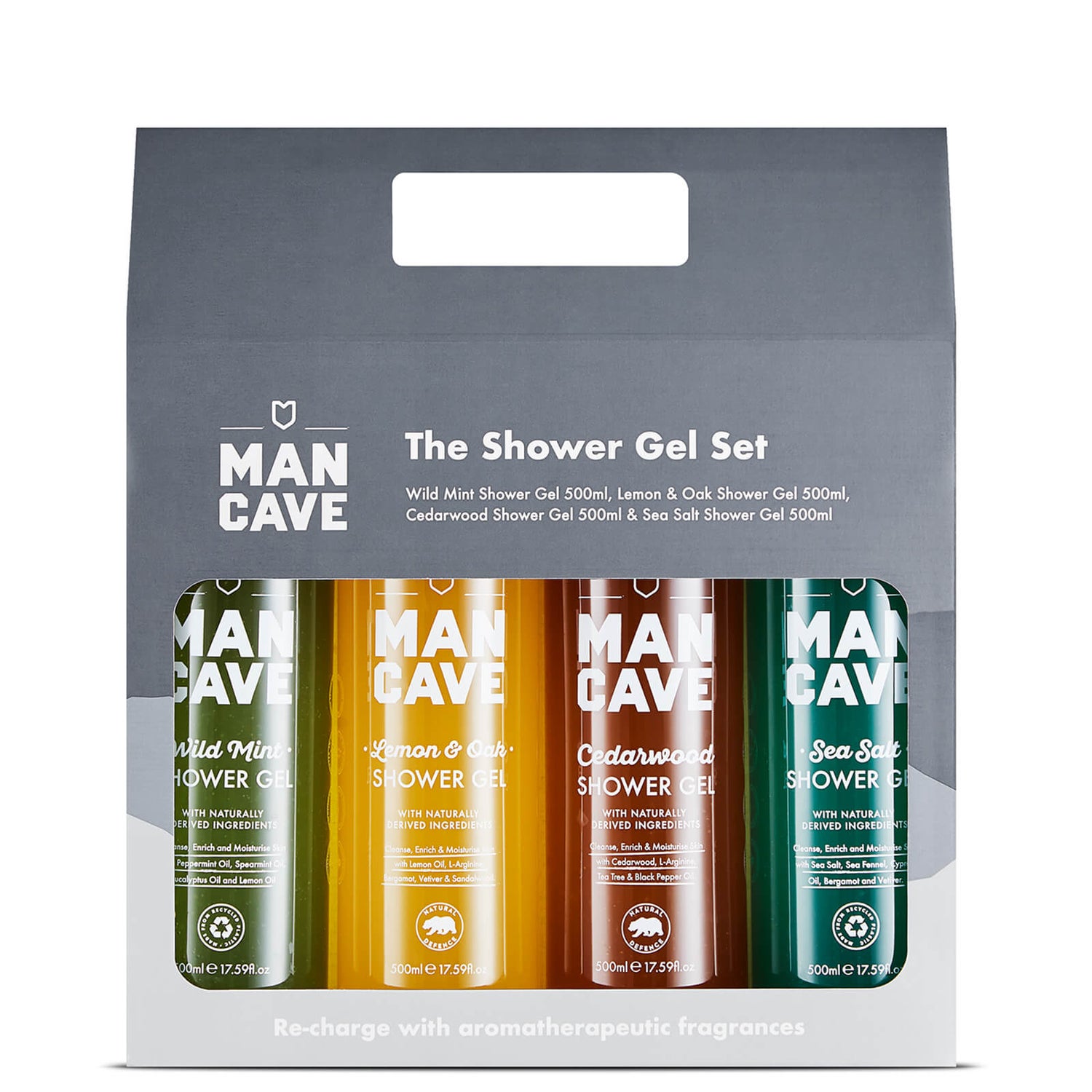 Набор гелей для душа ManCave Shower Gel Set