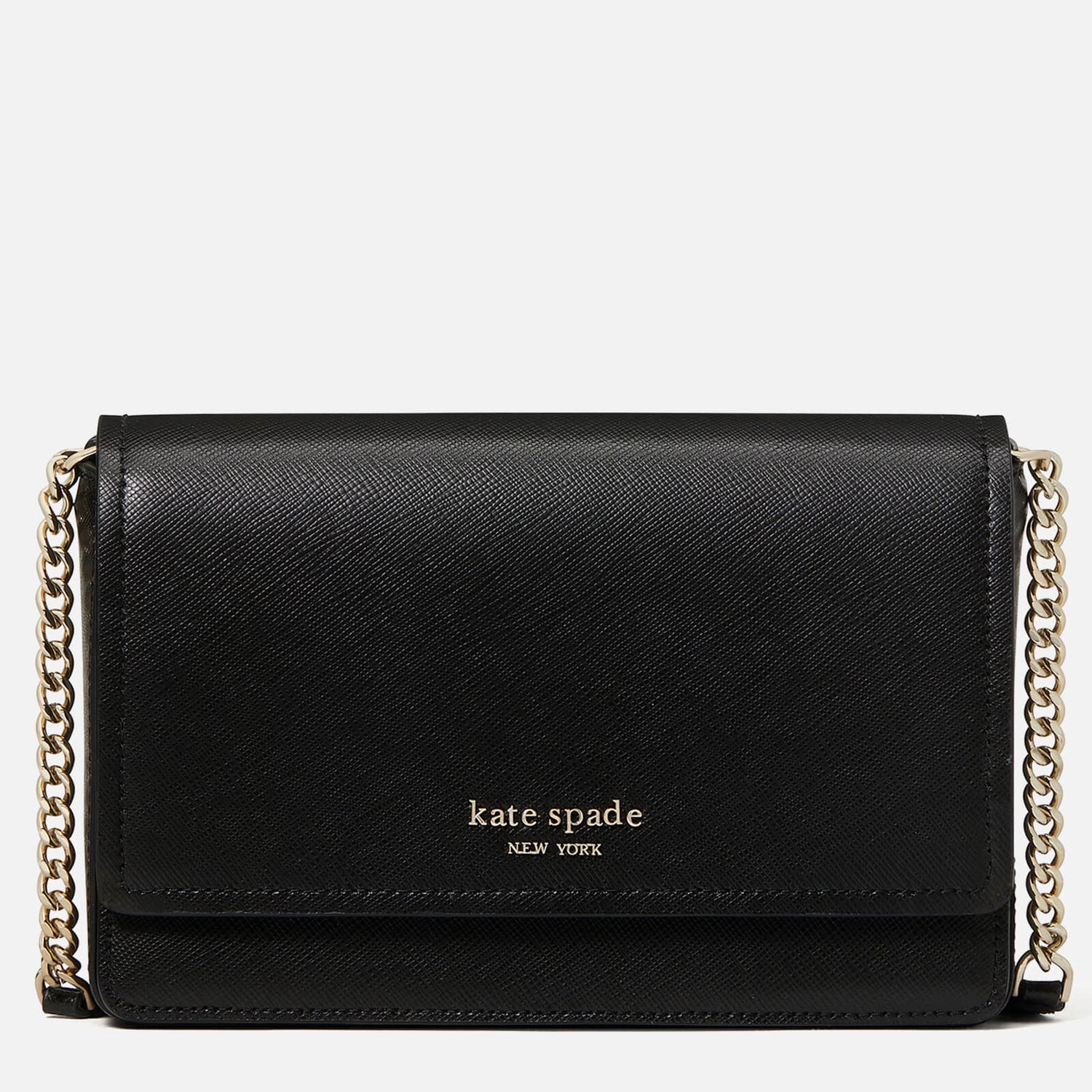Kate Spade New York Women's Spencer Saffiano Chain Wallet - Black