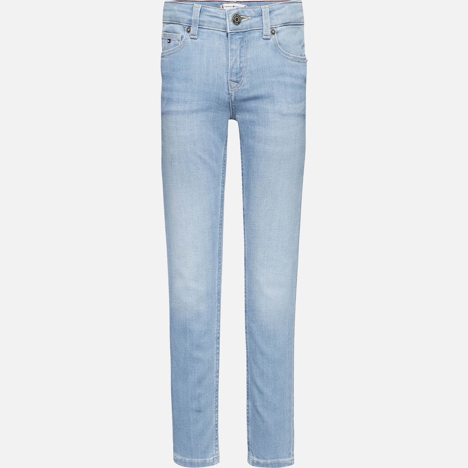 Tommy Hilfiger Girls' Nora Skinny Jeans - Corsshatch - 7 Years