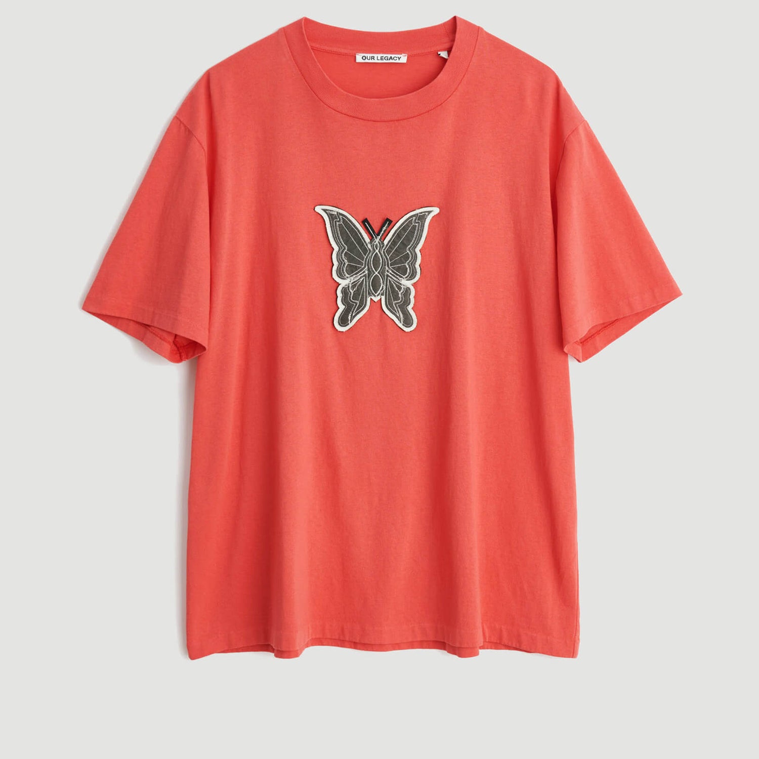 Our Legacy Men's Box T-Shirt - Raspberry Red Schmetterling - 50/L