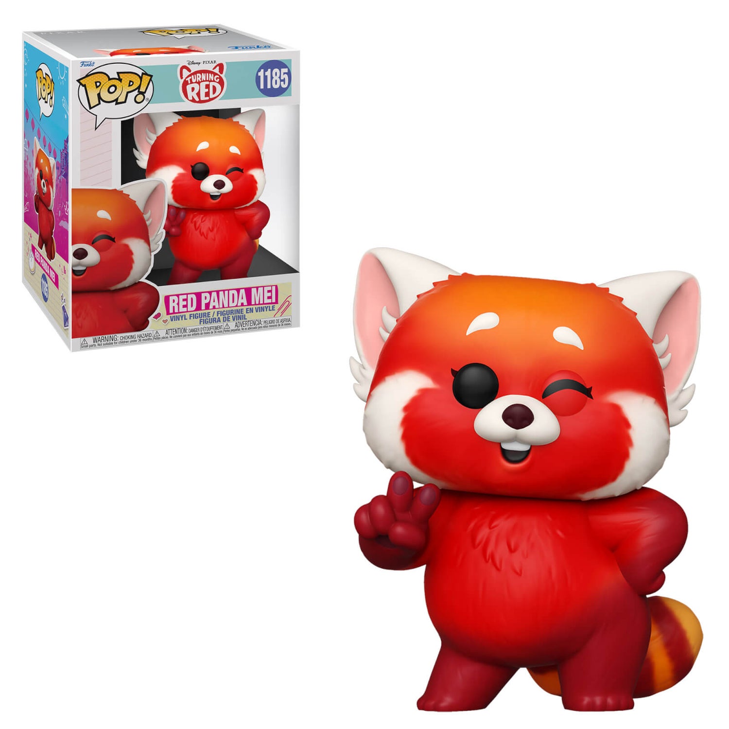 Disney Pixar Turning Red Mei Lee Red Panda Form 6-Inch Funko Pop! Vinyl