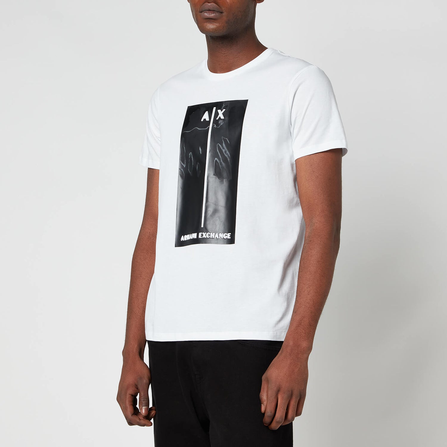 Armani Exchange Men's Logo T-Shirt - White