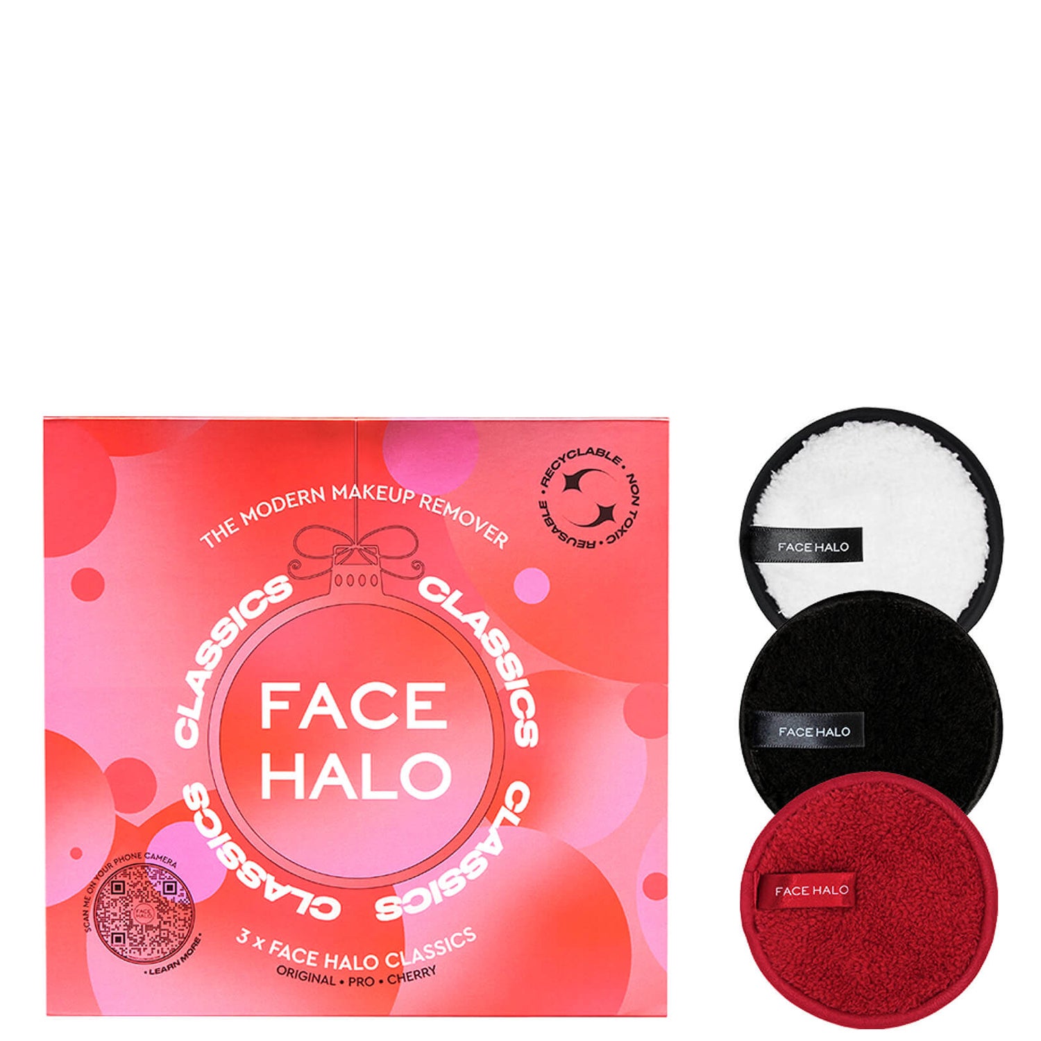 Набор очищающих подушечек для лица Face Halo Classics Set