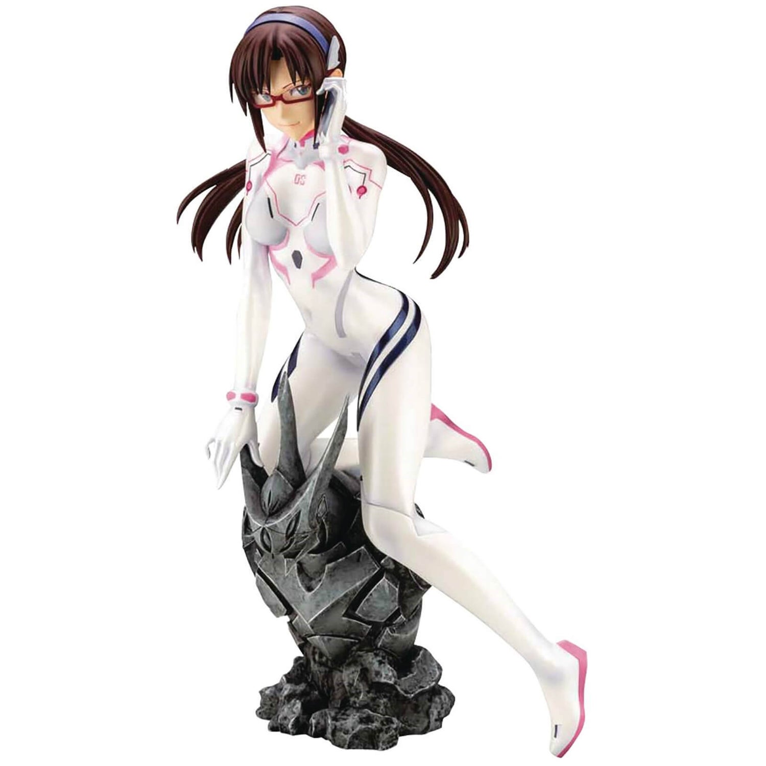 Kotobukiya Evangelion 3.0+1.0 Thrice Upon A Time Ani*Statue - Mari Makinami Illustrious (White Plugsuit Version)