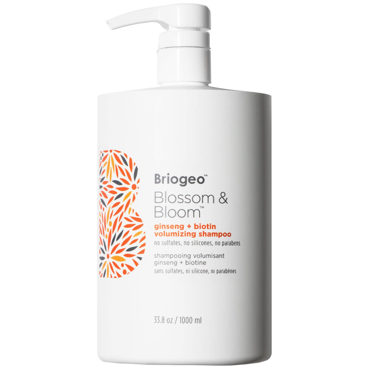 Briogeo Hair Blossom and Bloom Ginseng and Biotin Hair Volumising Shampoo 1000ml