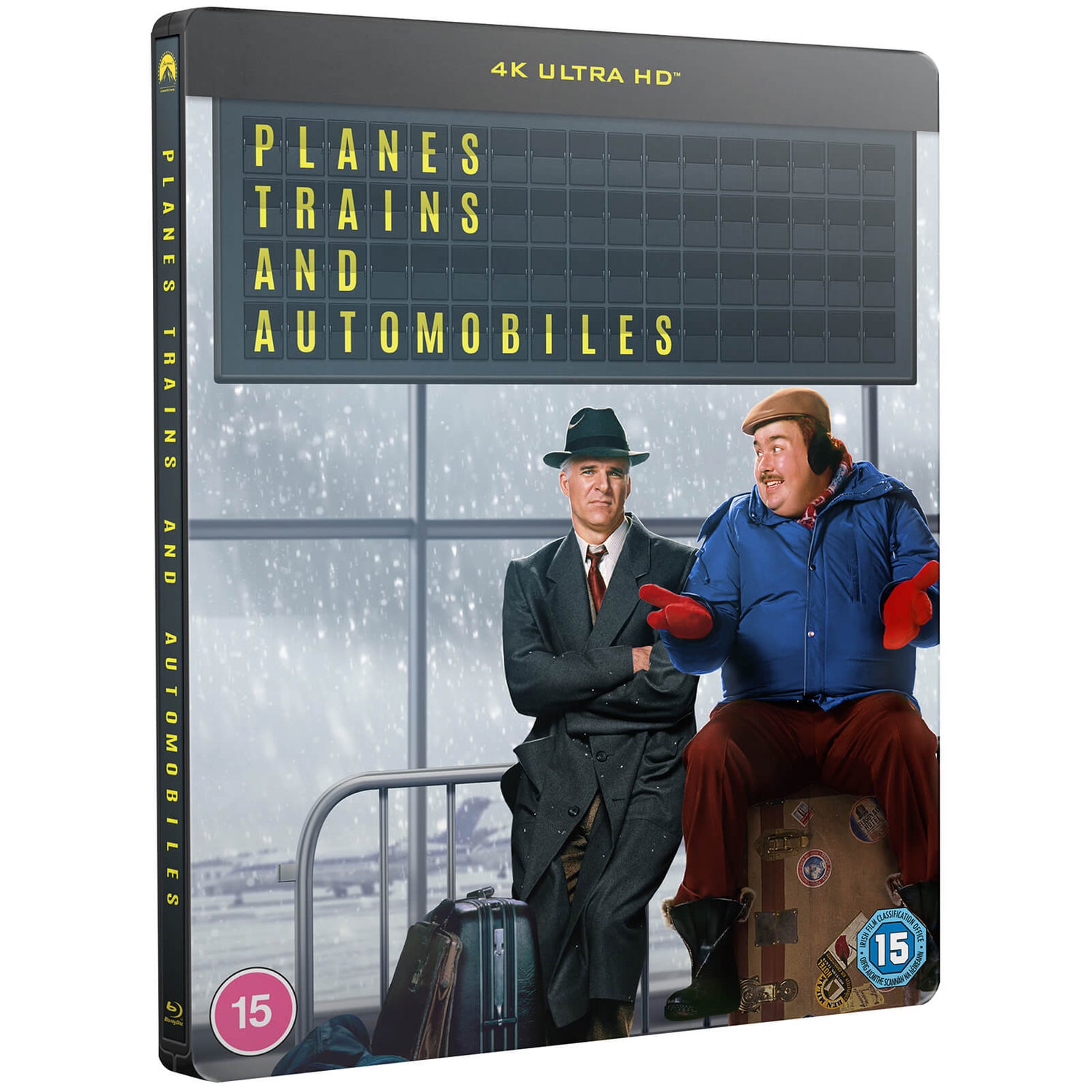 Planes, Trains and Automobiles Zavvi Exclusive 4K Ultra HD Steelbook (includes Blu-ray)