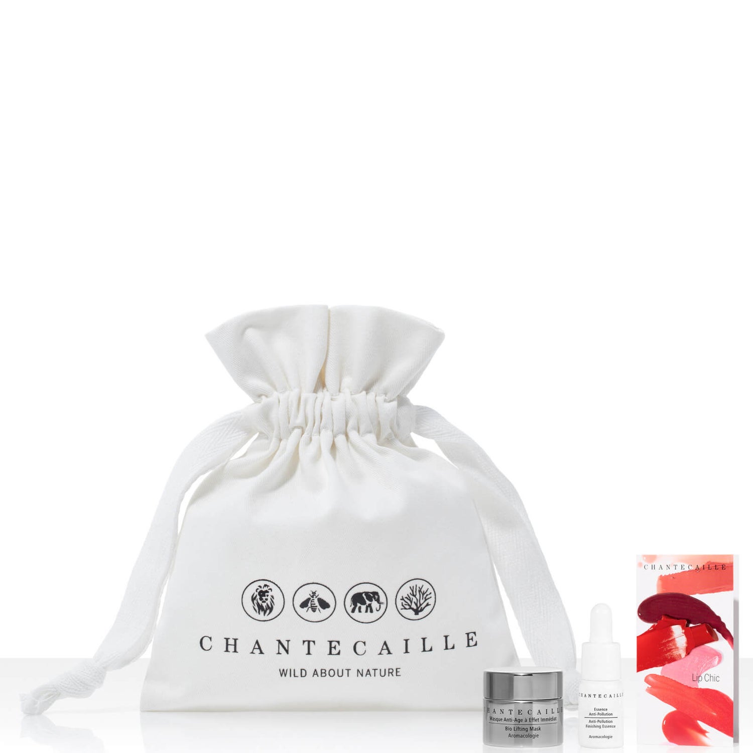 Chantecaille Deluxe Face and Lip Trio