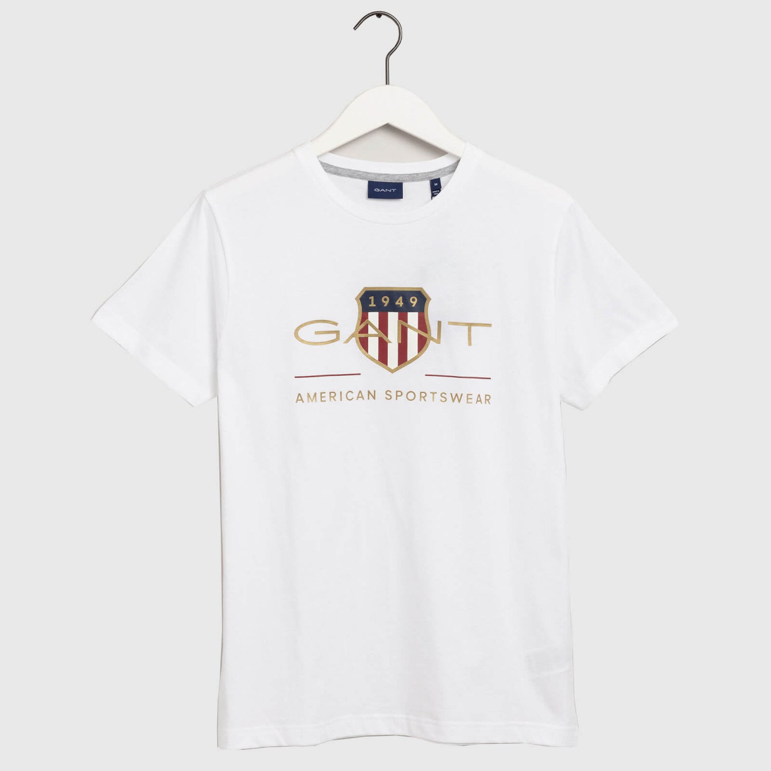 GANT Men's Archive Shield T-Shirt - White - S