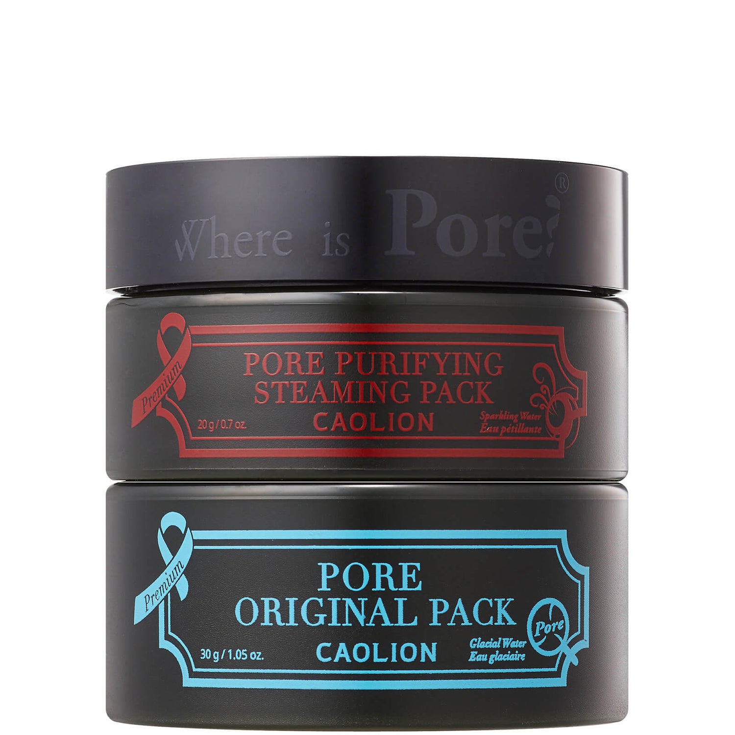 Caolion Hot & Cool Pore Pack Duo