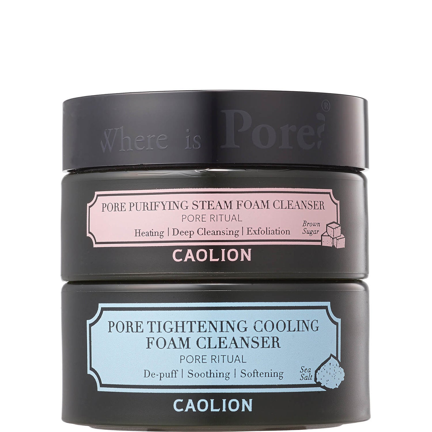 Caolion Hot & Cool Pore Foam Cleansing Duo