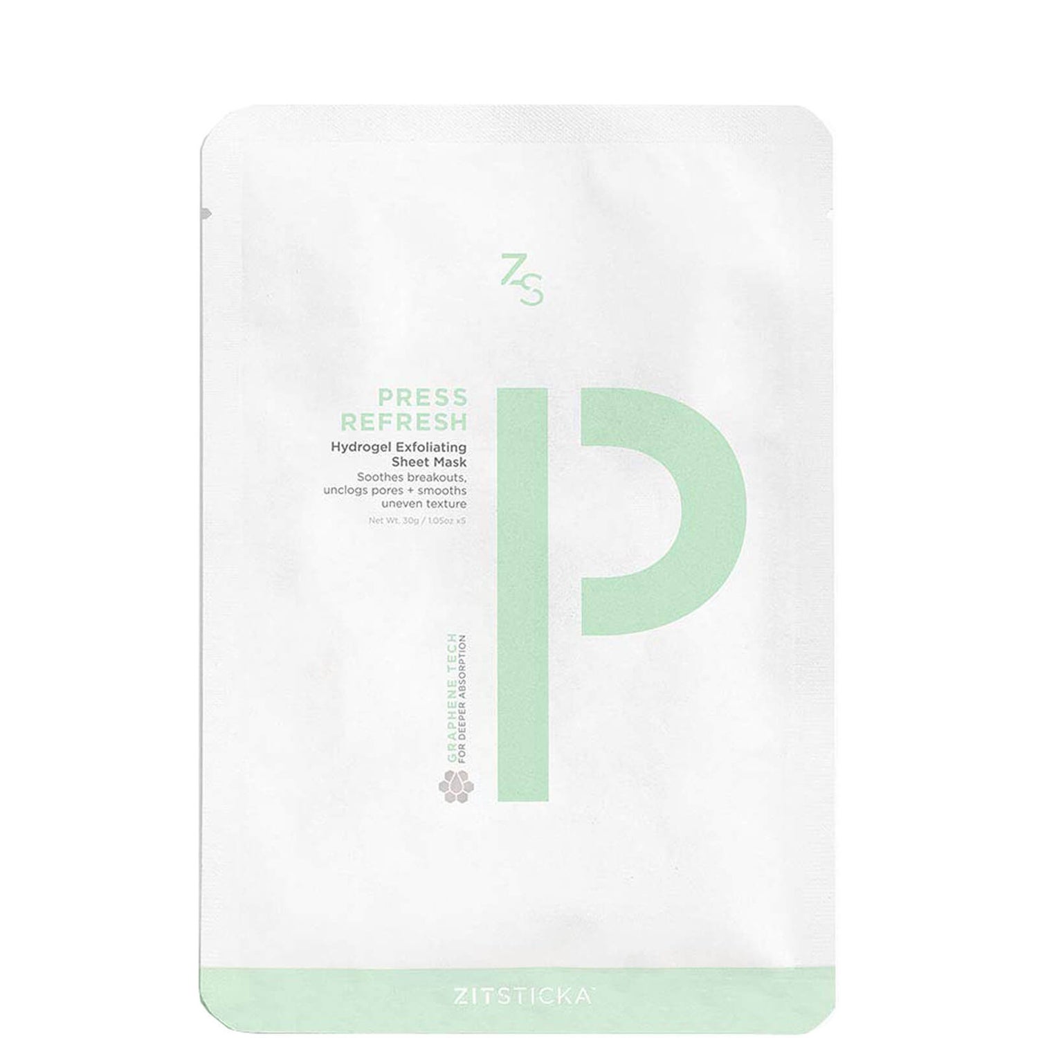 ZITSTICKA FREE GIFT Single Press Refresh Sheet Mask