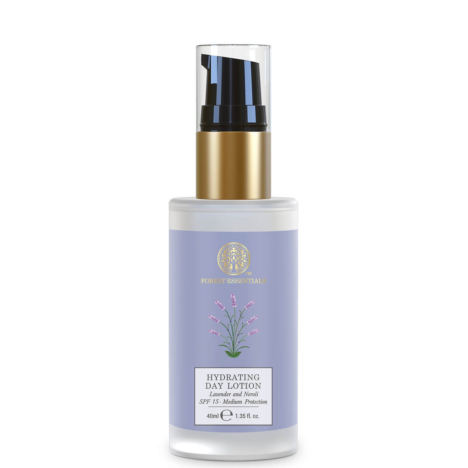 Forest Essentials Hydrating Day Lotion with SPF15 - Lavender and Neroli 40ml