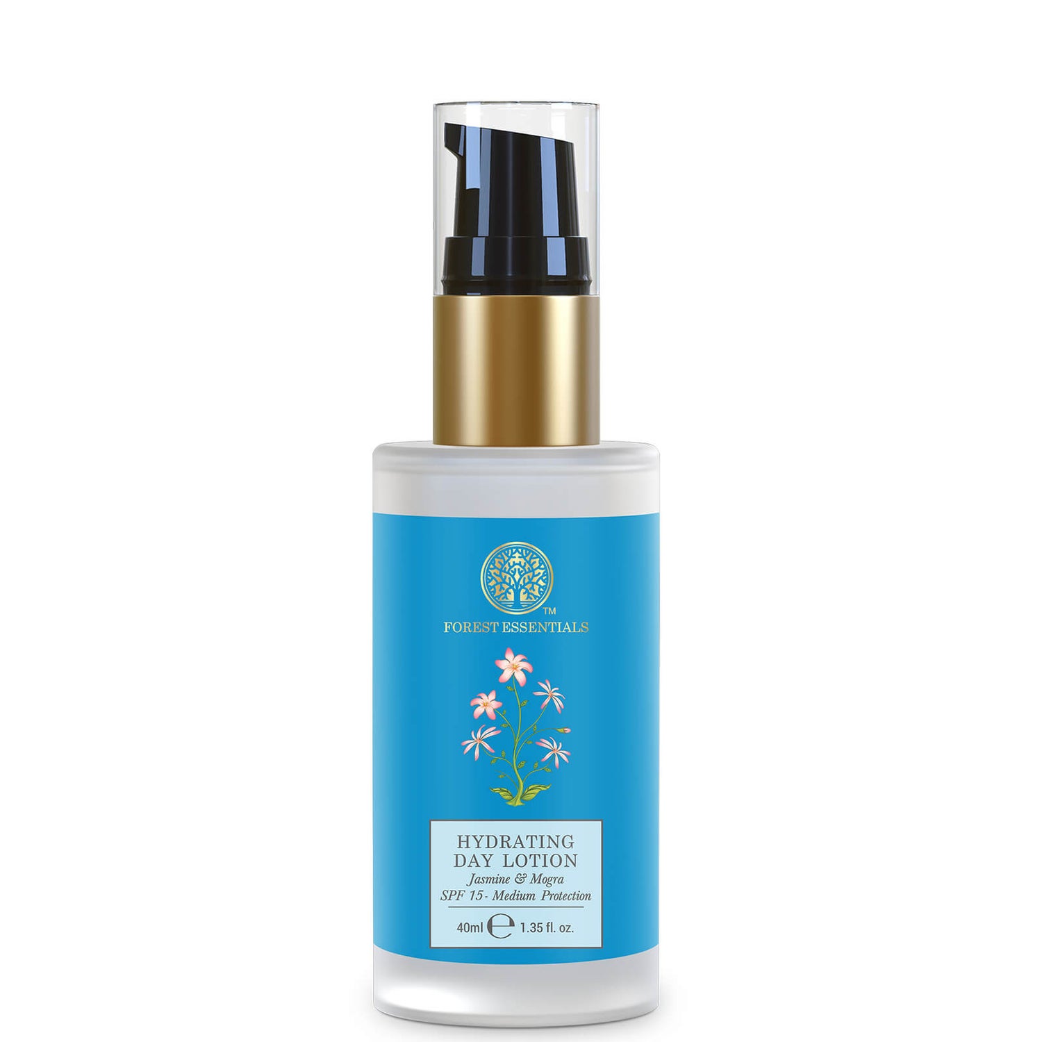 Forest Essentials Hydrating Day Lotion with SPF15 - Madurai Jasmine and Mogra 40ml
