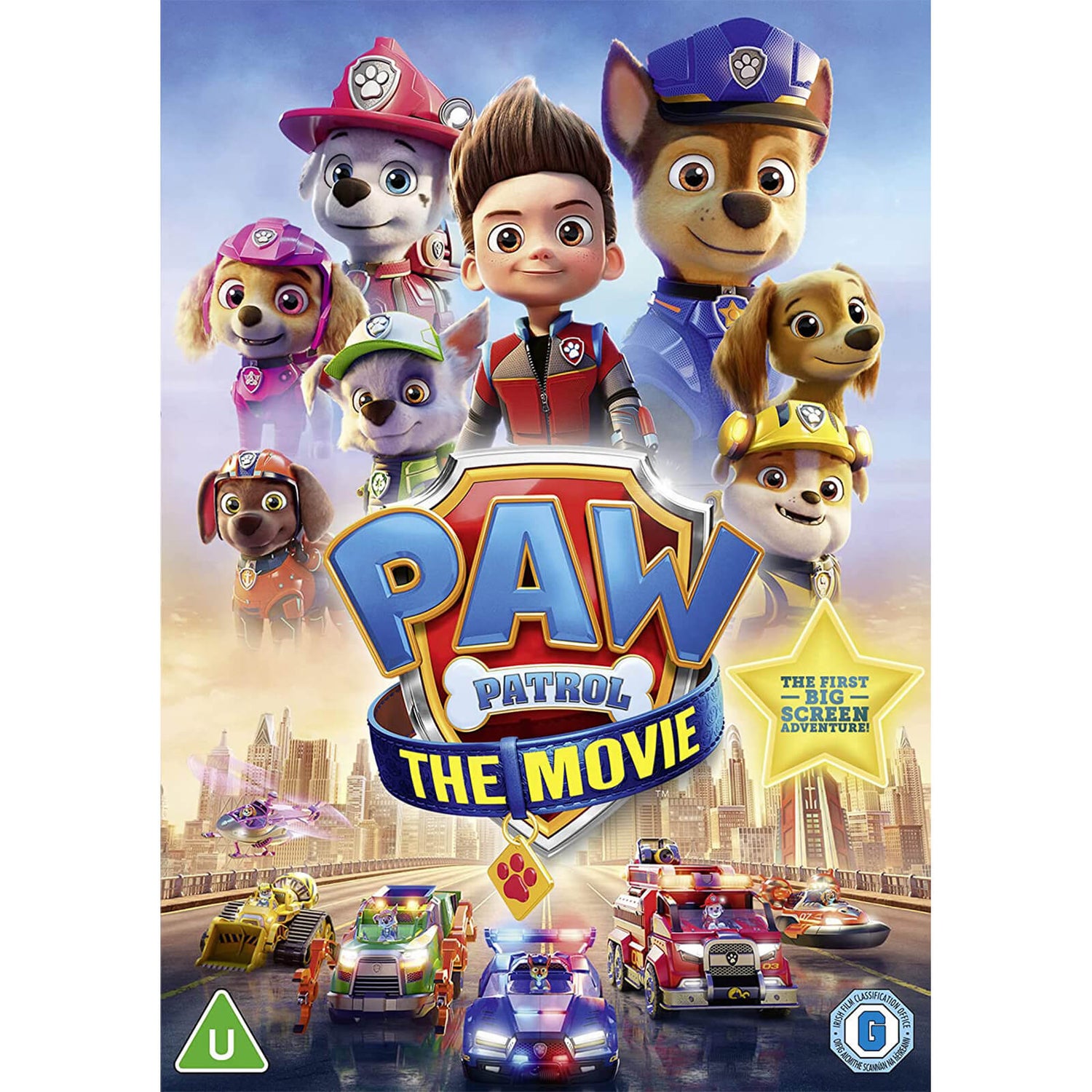 Paw Patrol: Movie DVD - Zavvi