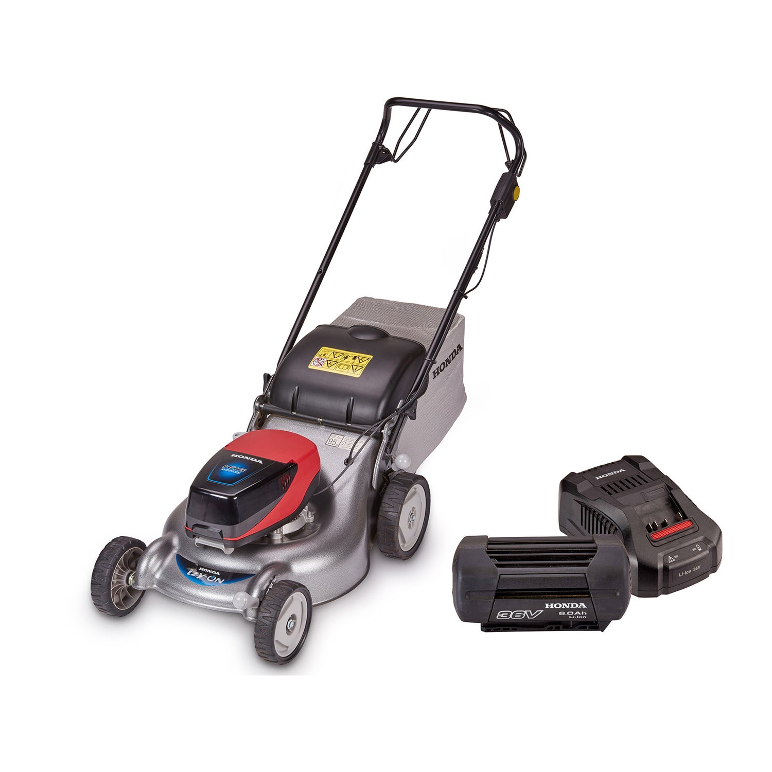HRG 466 XB Lawnmower Bundle Inc. 6AH Battery & Fast Charger