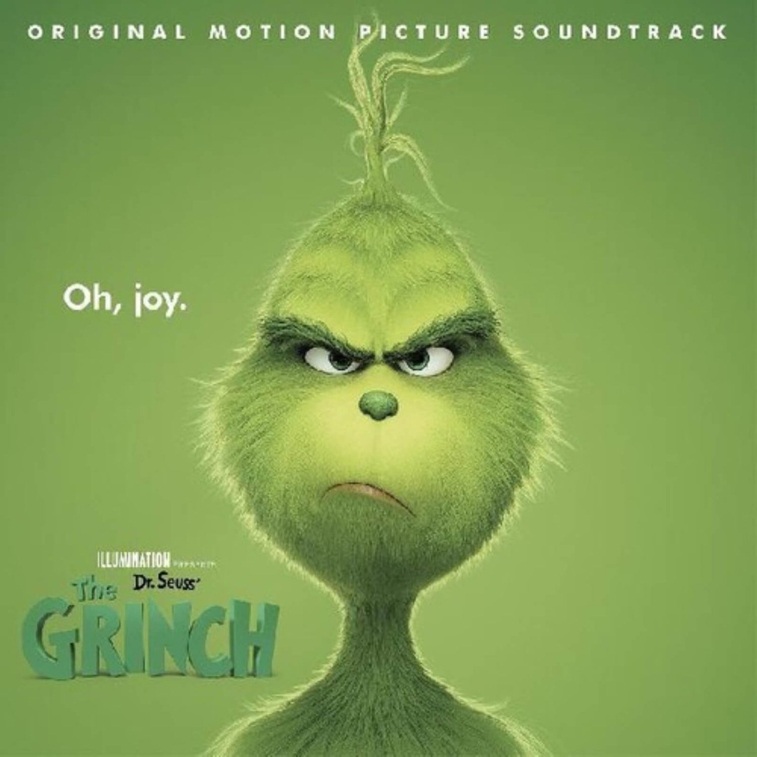 Dr. Seuss' The Grinch (Original Motion Picture Soundtrack) Vinyl (Clear with Red & White Swirl)