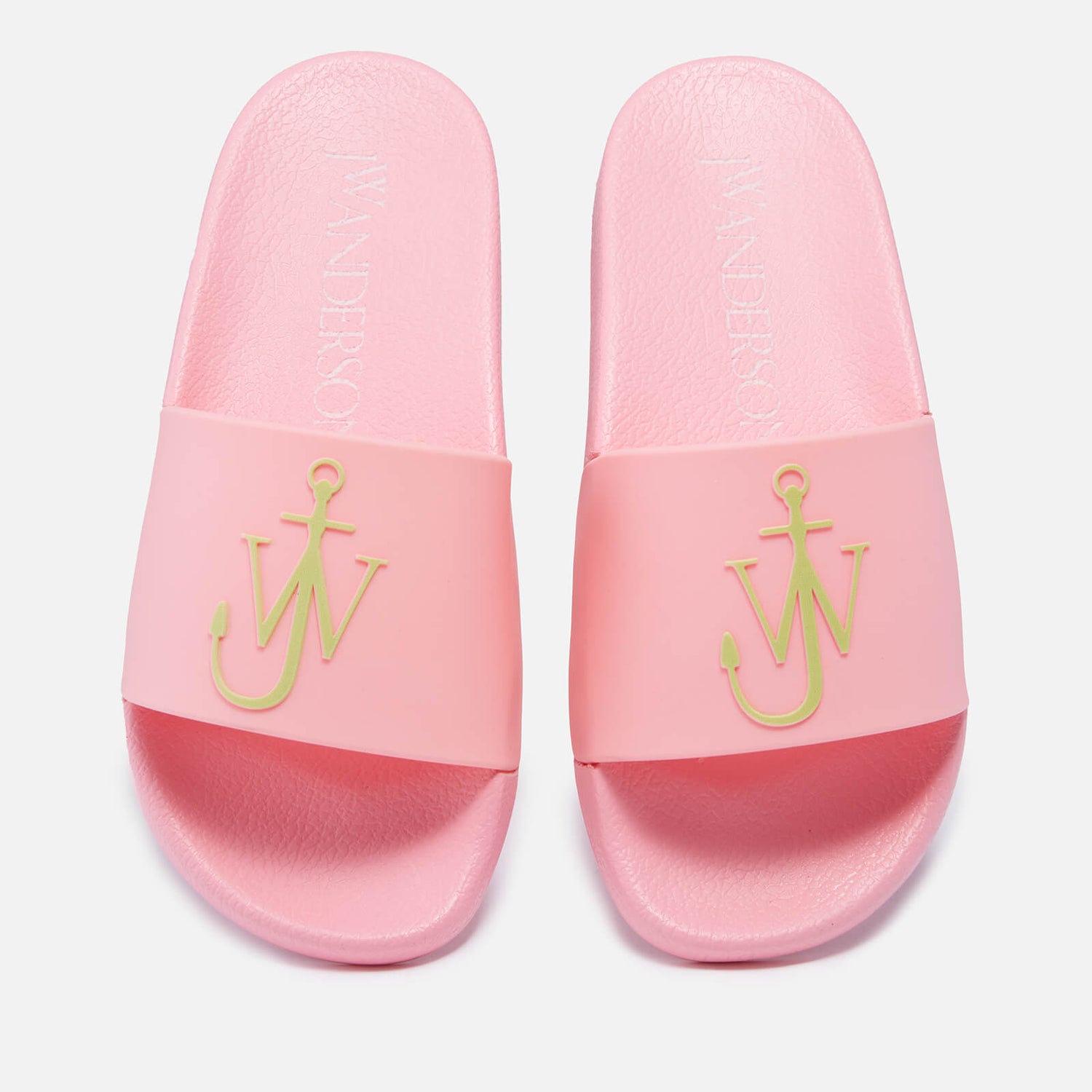 JW Anderson Women's Logo Pool Slide Sandals - Pink - UK 3