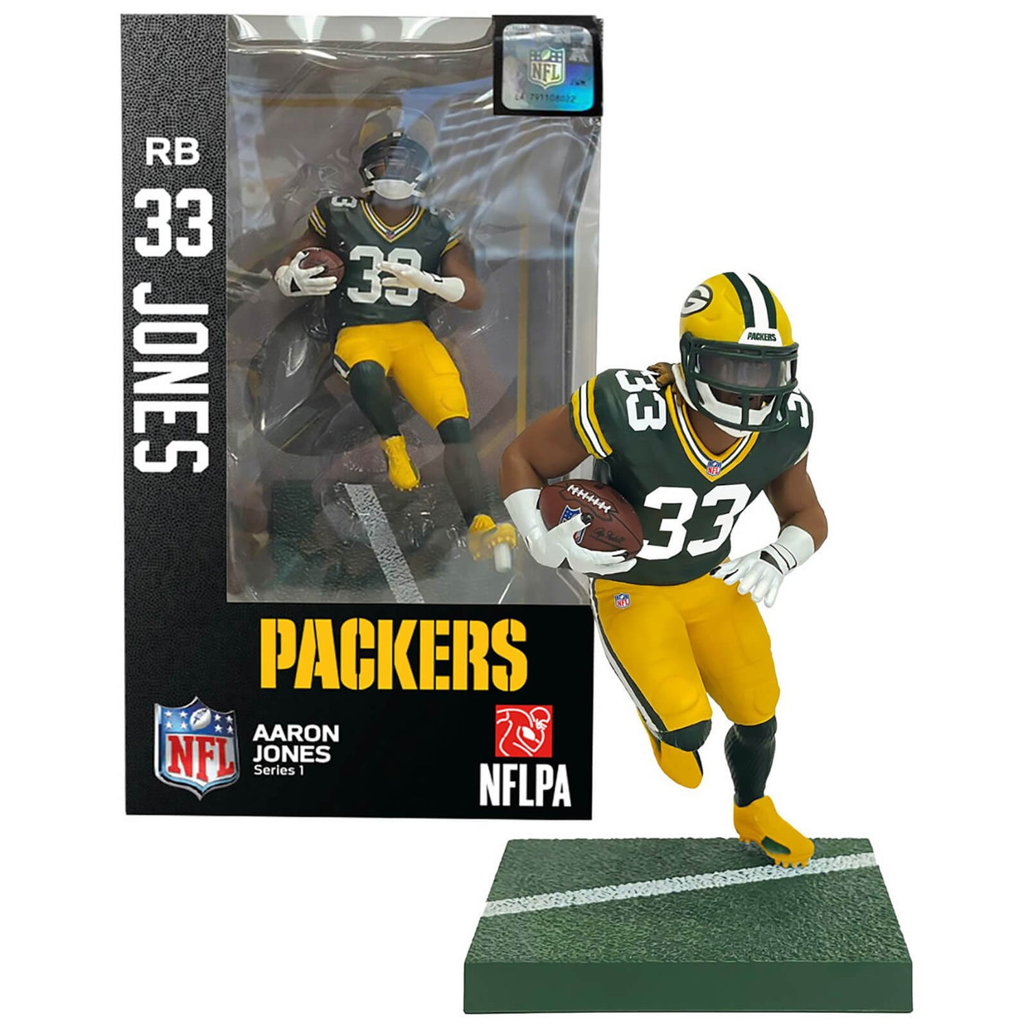 NFL Green Bay Packers 7" Action Figure - Aaron Jones