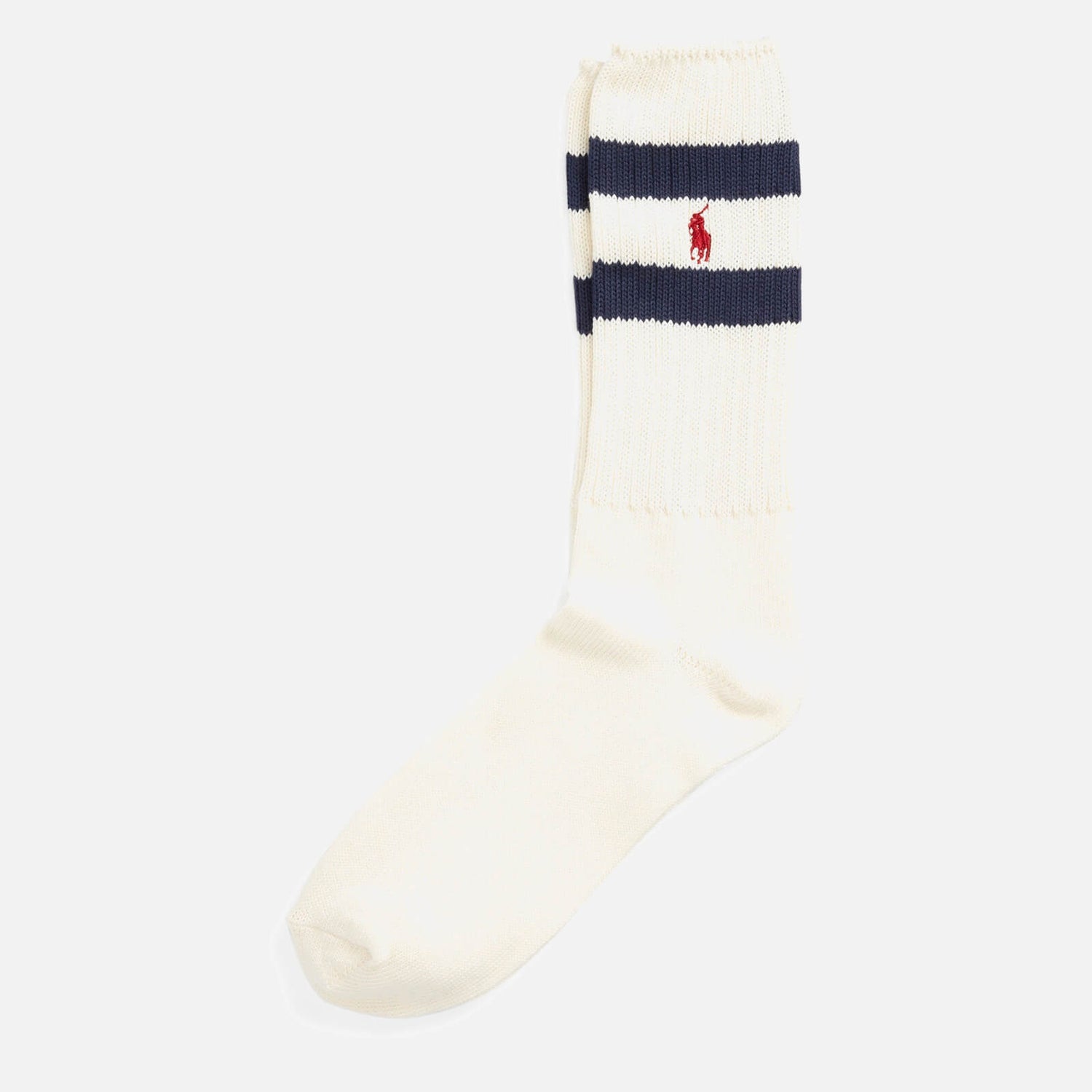 Polo Ralph Lauren Men's Rib Boot Socks - Cream