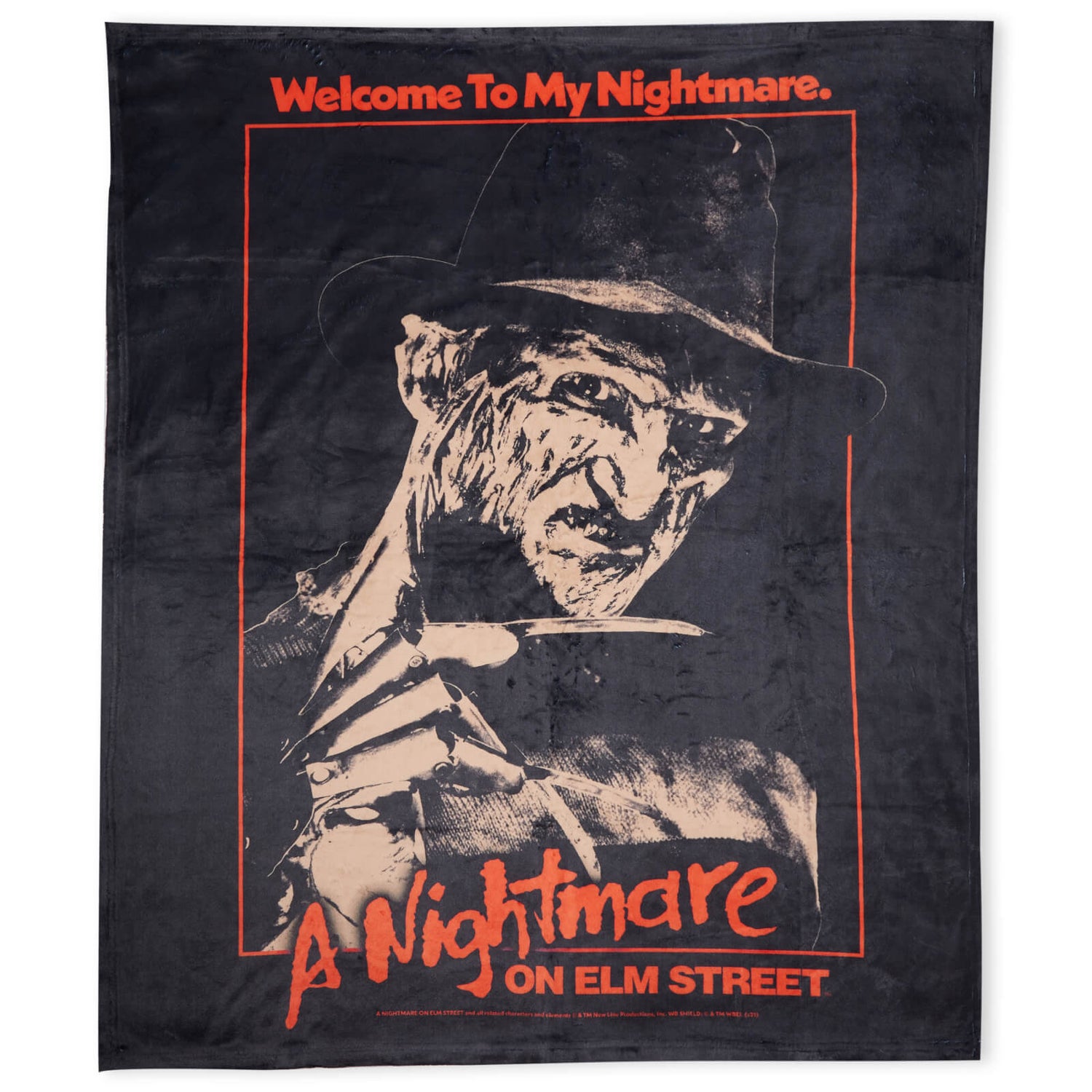 A Nightmare On Elm Street Dream Demon Fleece Decke