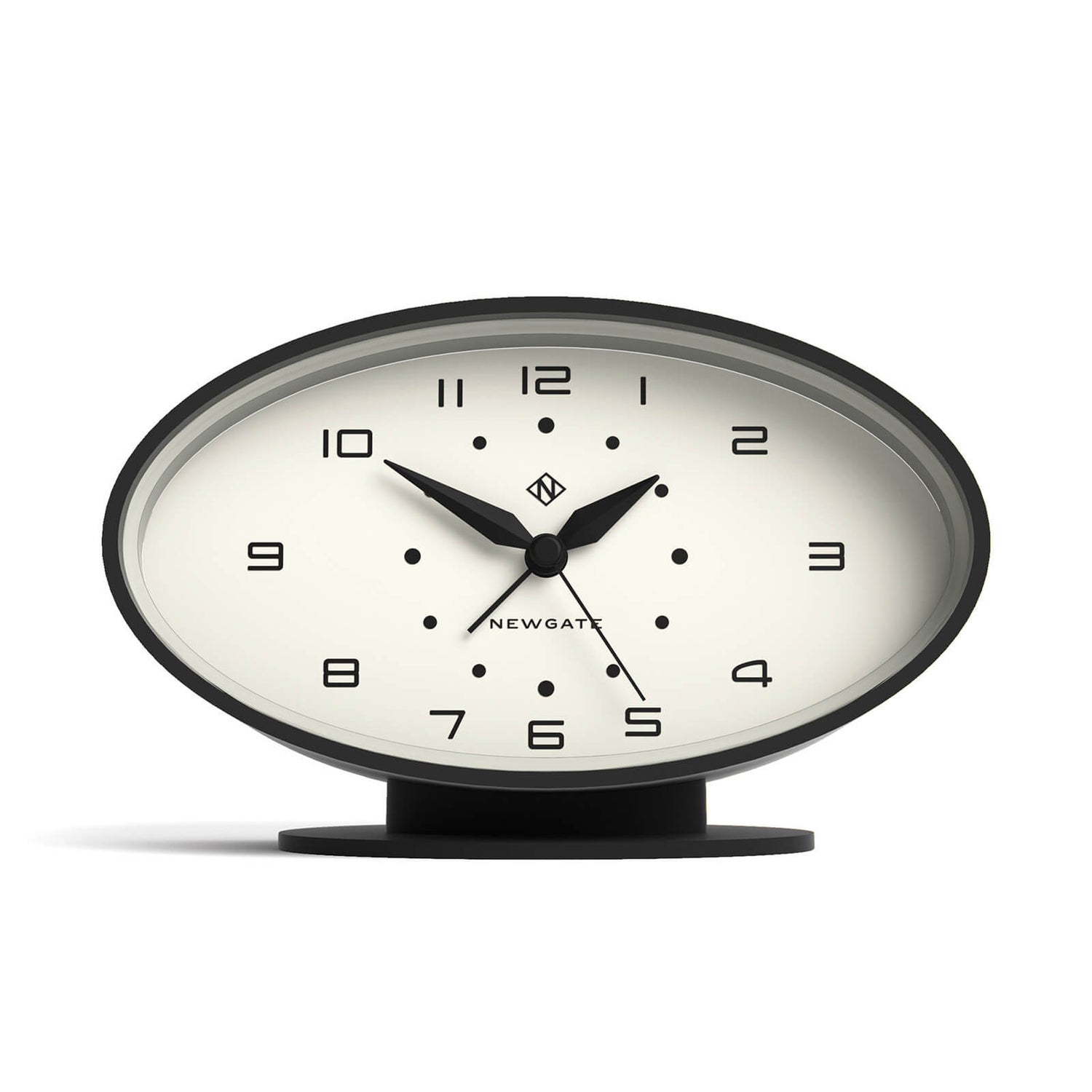 Newgate Ronnie Mantel Clock - Black