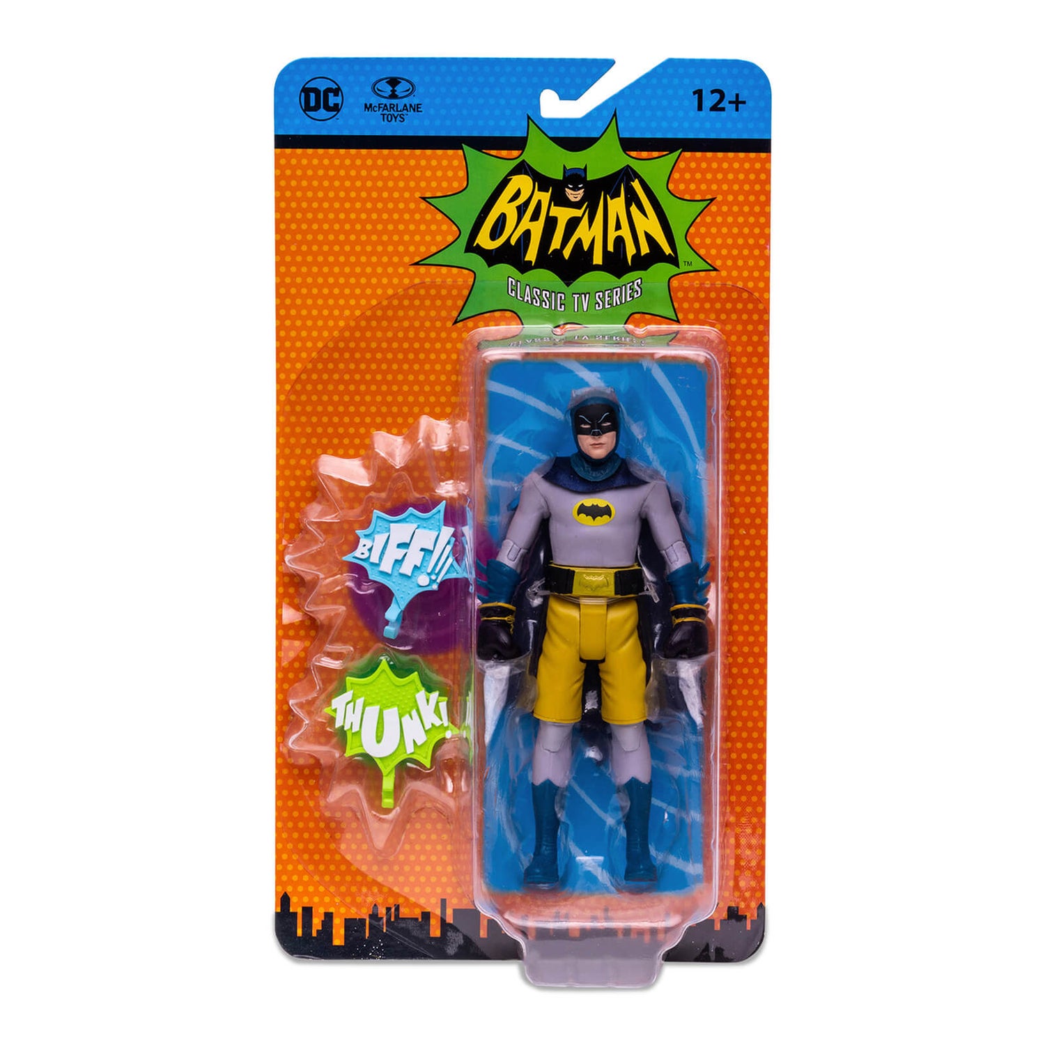 McFarlane DC Retro 6In Wv3 - Batman 66 - Batman Boxing Action Figure
