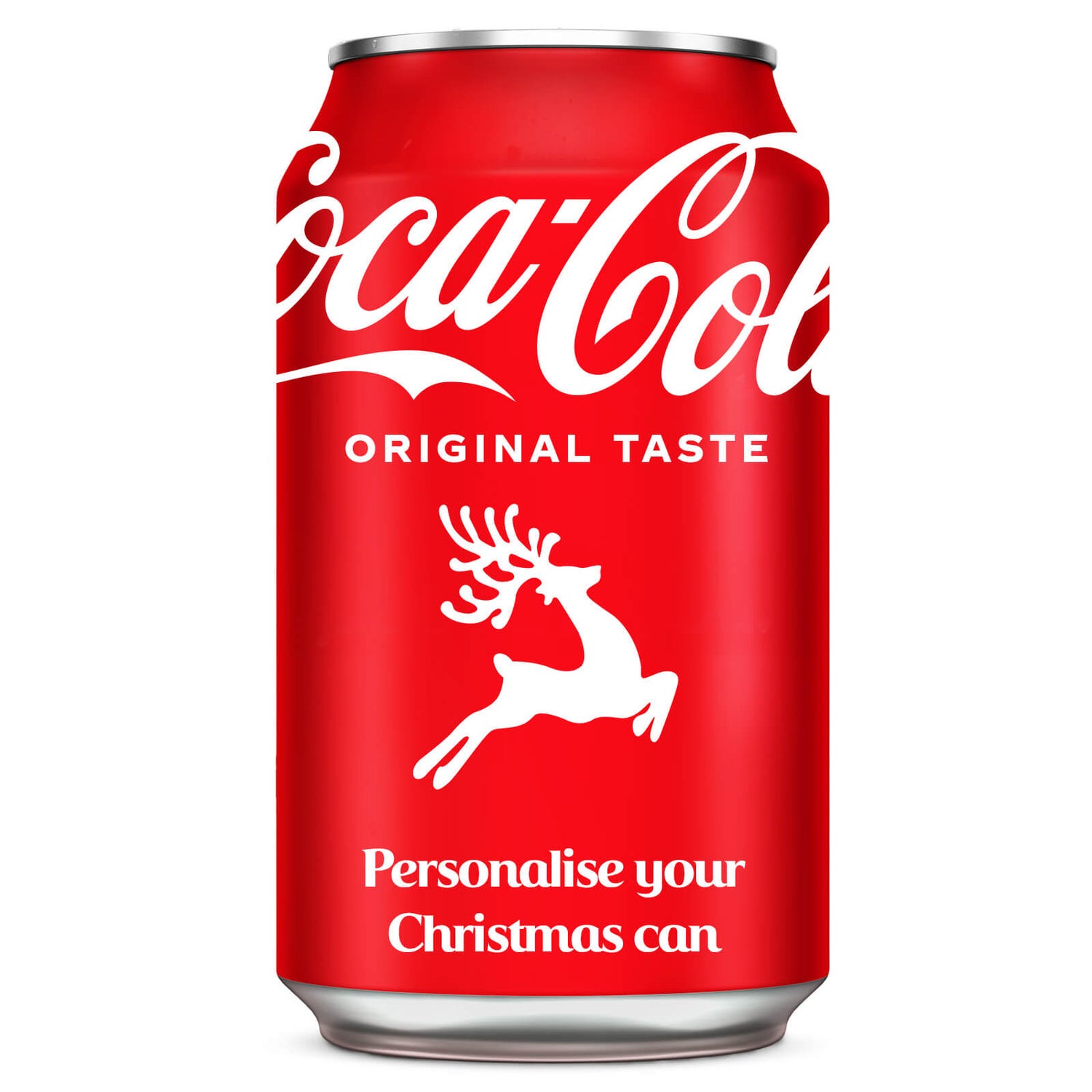 Coca-Cola Original Taste 330ml - Personalised Can - Christmas