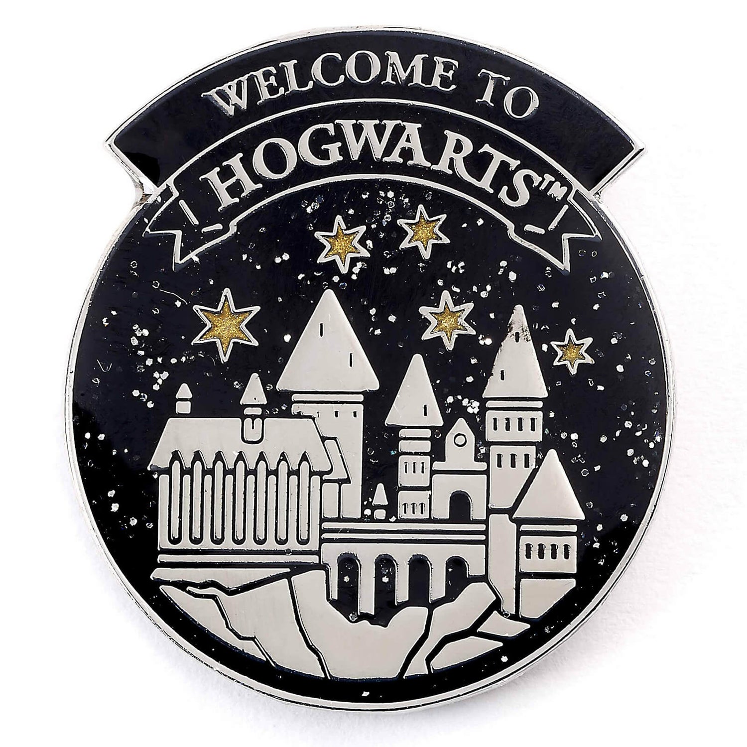 Harry Potter Welcome to Hogwarts Pin Badge