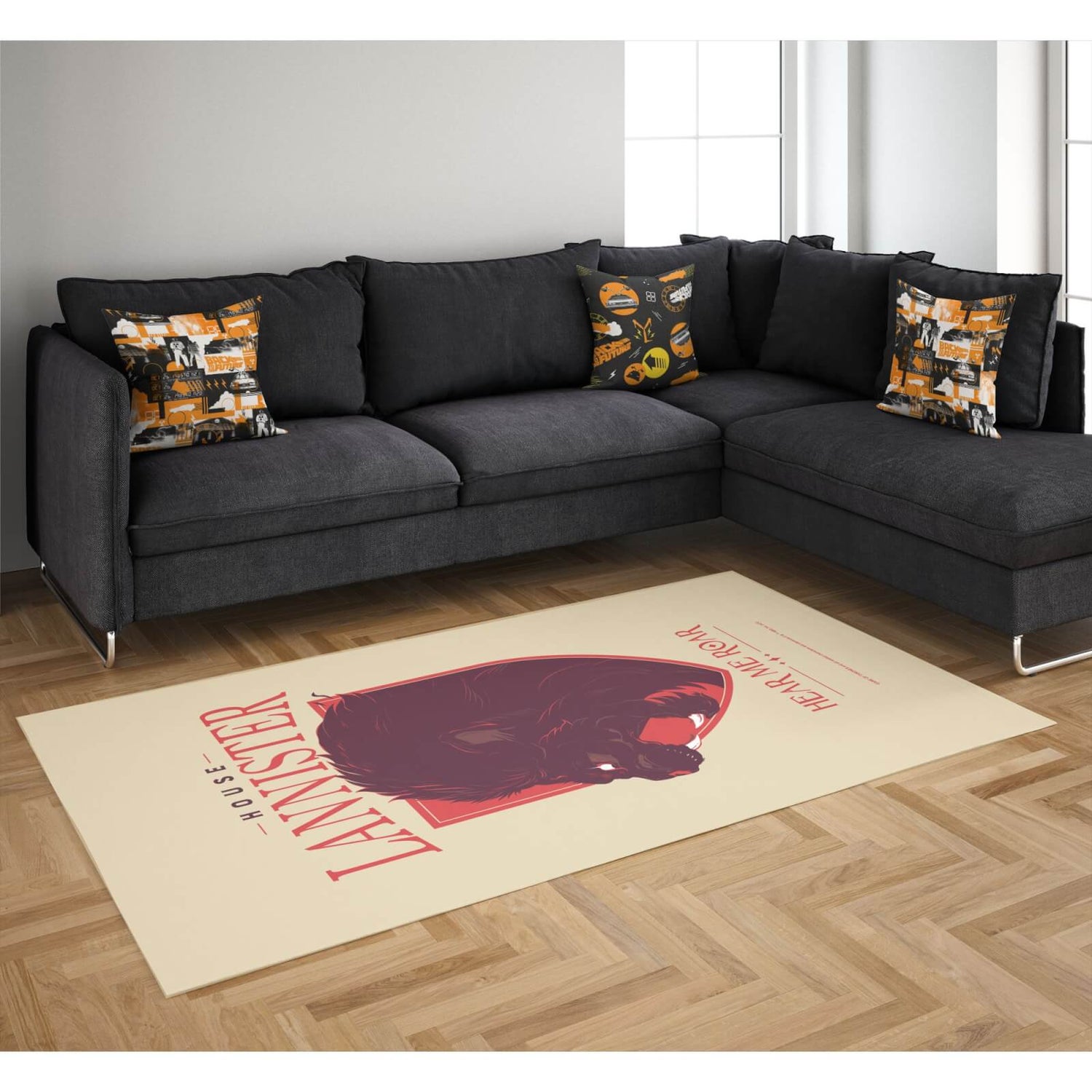 Decorsome x Game of Thrones Lannister Woven Rug