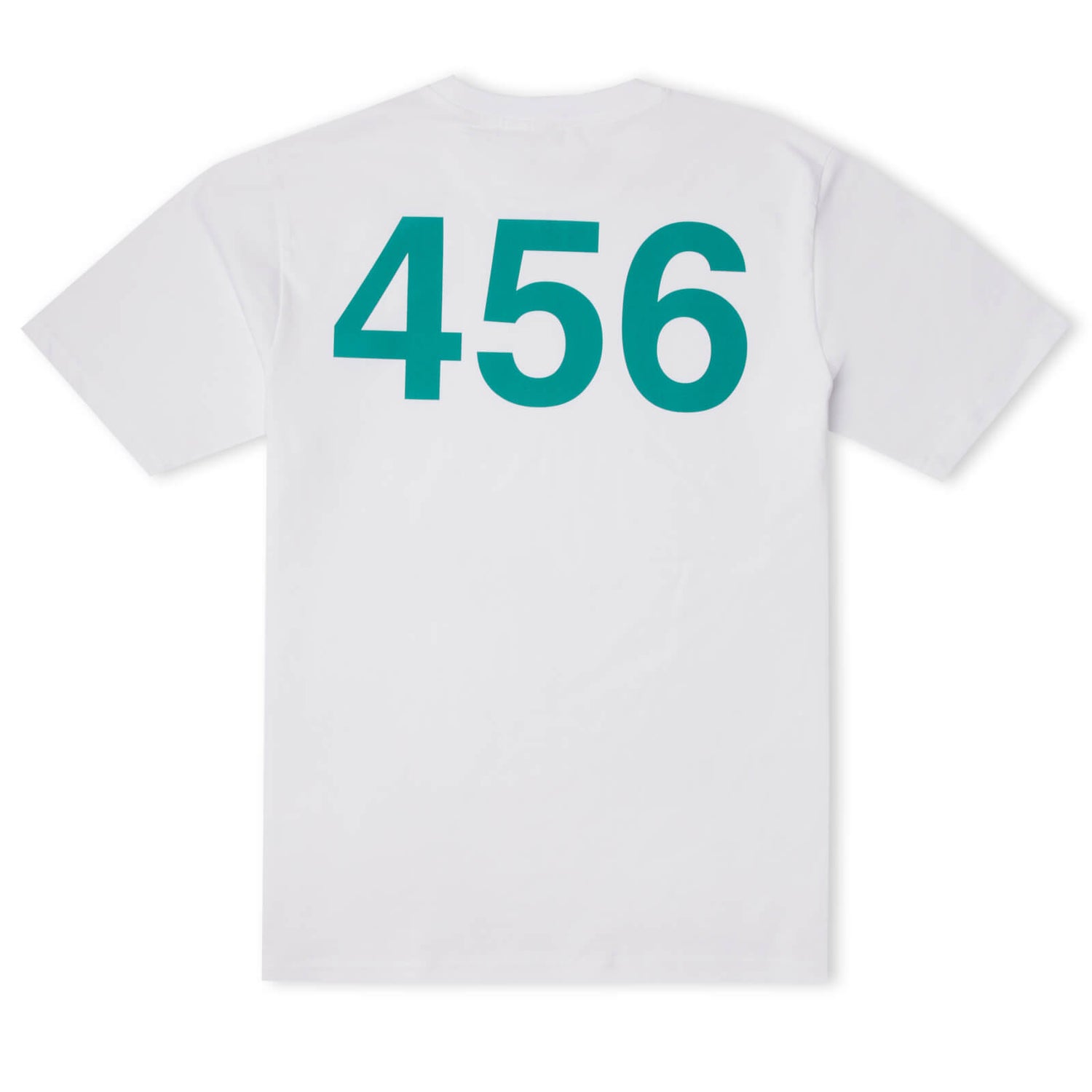 Squid Game Player 456 Oversized Heavyweight T-Shirt - White
