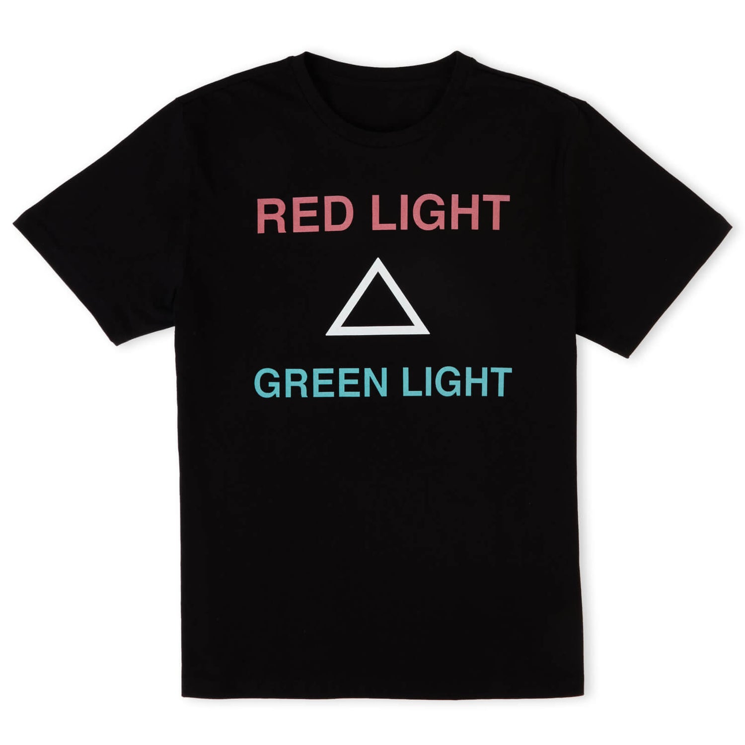 Squid Game RED LIGHT GREEN LIGHT Herren T-Shirt - Schwarz