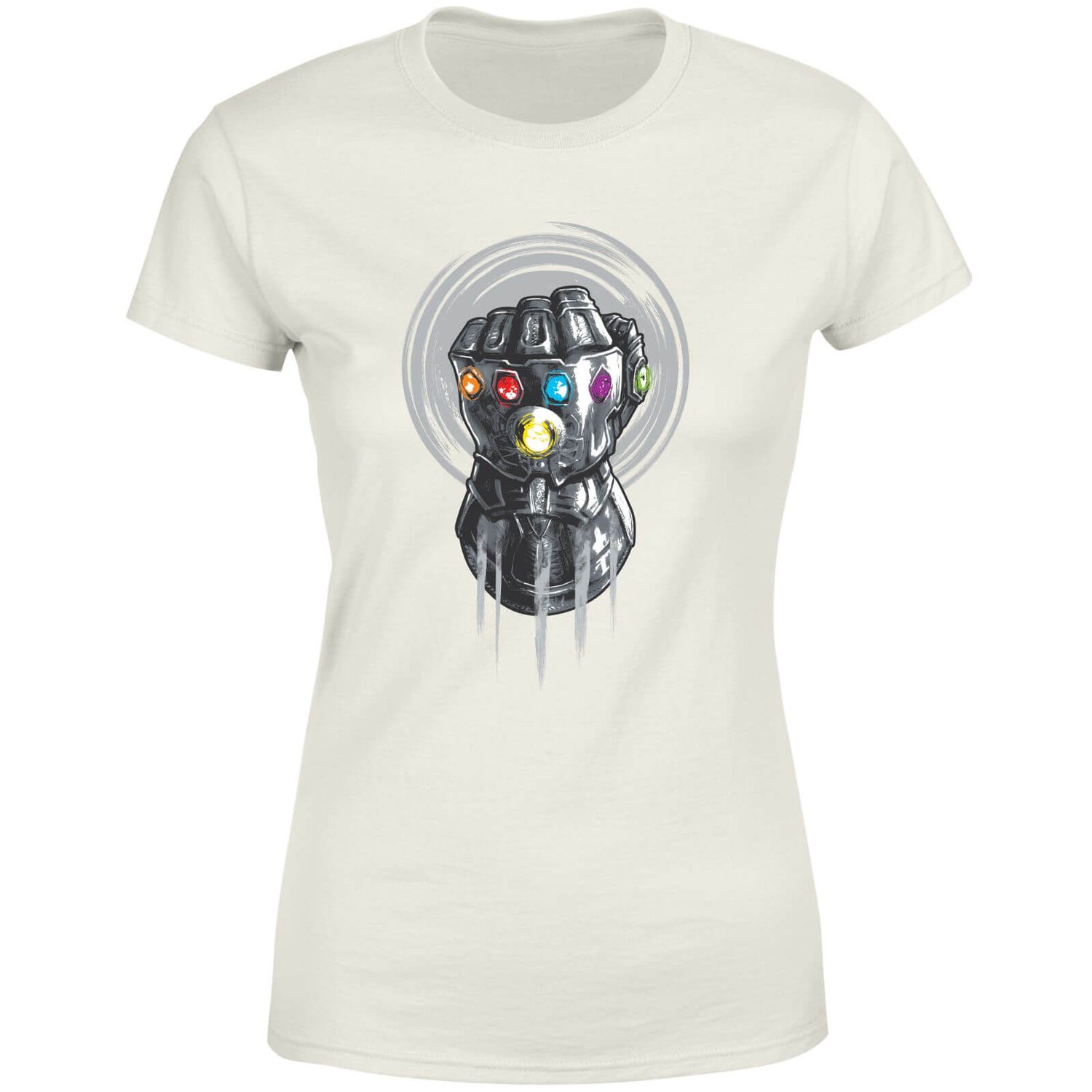 Marvel Thanos Infinite Power Fist Women's T-Shirt - Cream