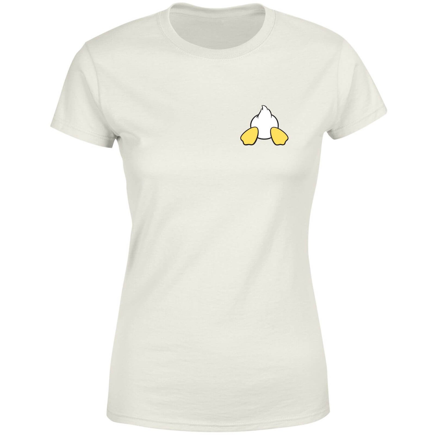 Disney Donald Duck Backside Women's T-Shirt - Cream