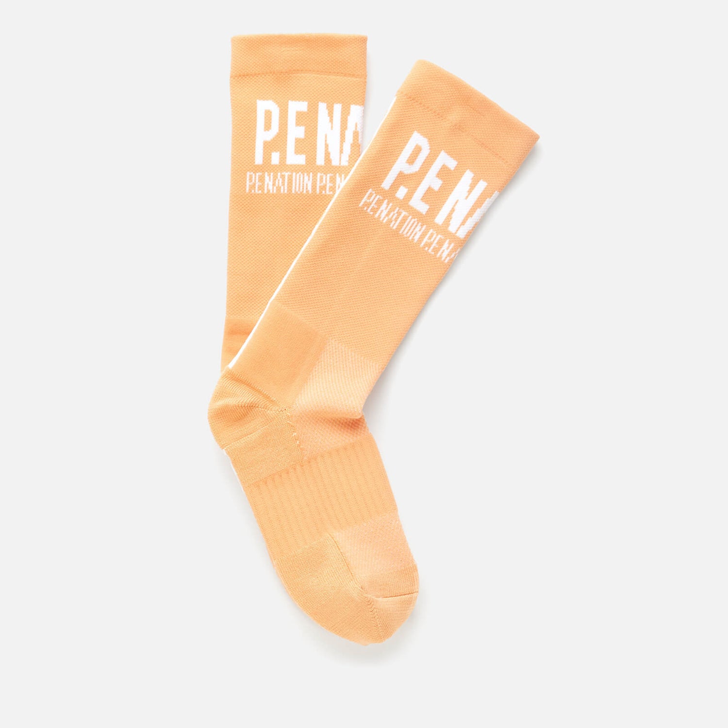 P.E Nation Women's Backline Socks - Pastel Peach - S/M