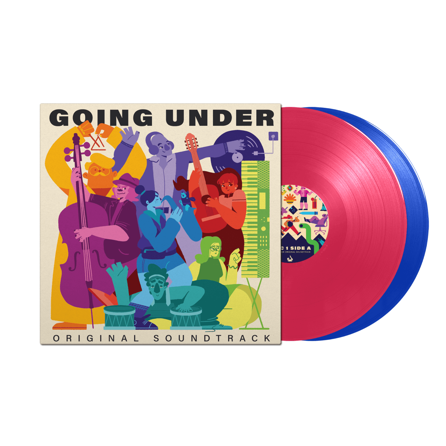 Black Screen Records - Going Under (Original Game Soundtrack) Vinyl 2LP Multicolour