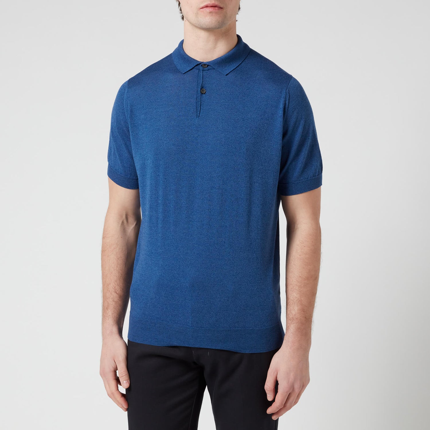 John Smedley Men's Cpayton Polo Shirt - River Blue