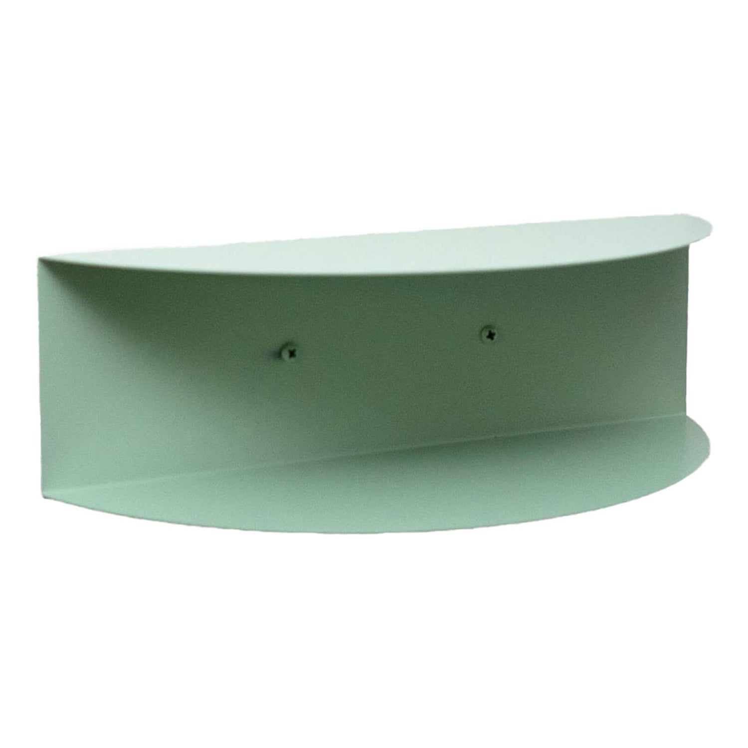 Peg & Board Double Shelf - Mint Green