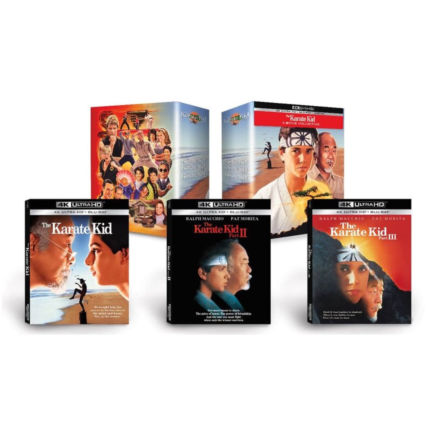 The Karate Kid 3-Movie Collection - 4K Ultra HD (Includes Blu-ray)