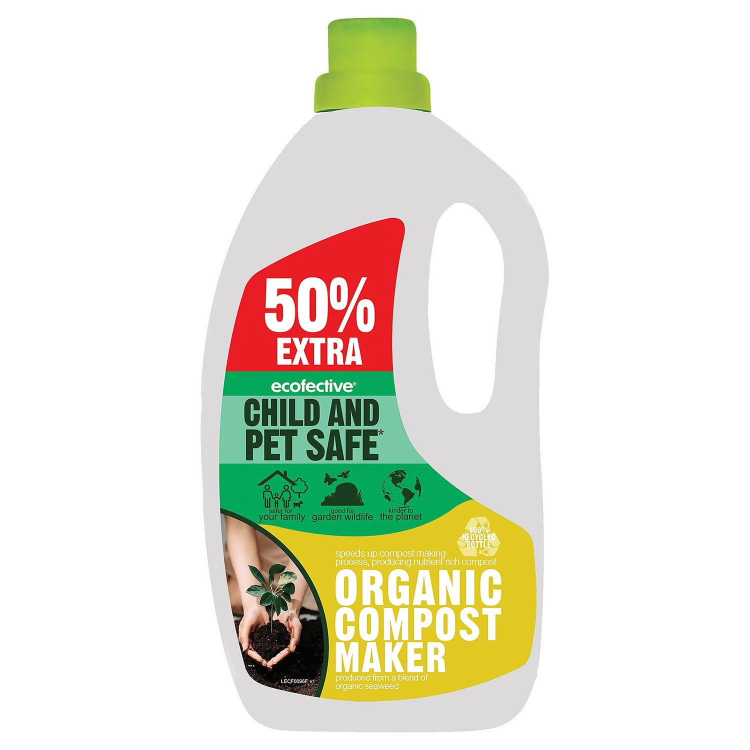 Ecofective Organic Compost Maker - 1L + 50% Extra Free