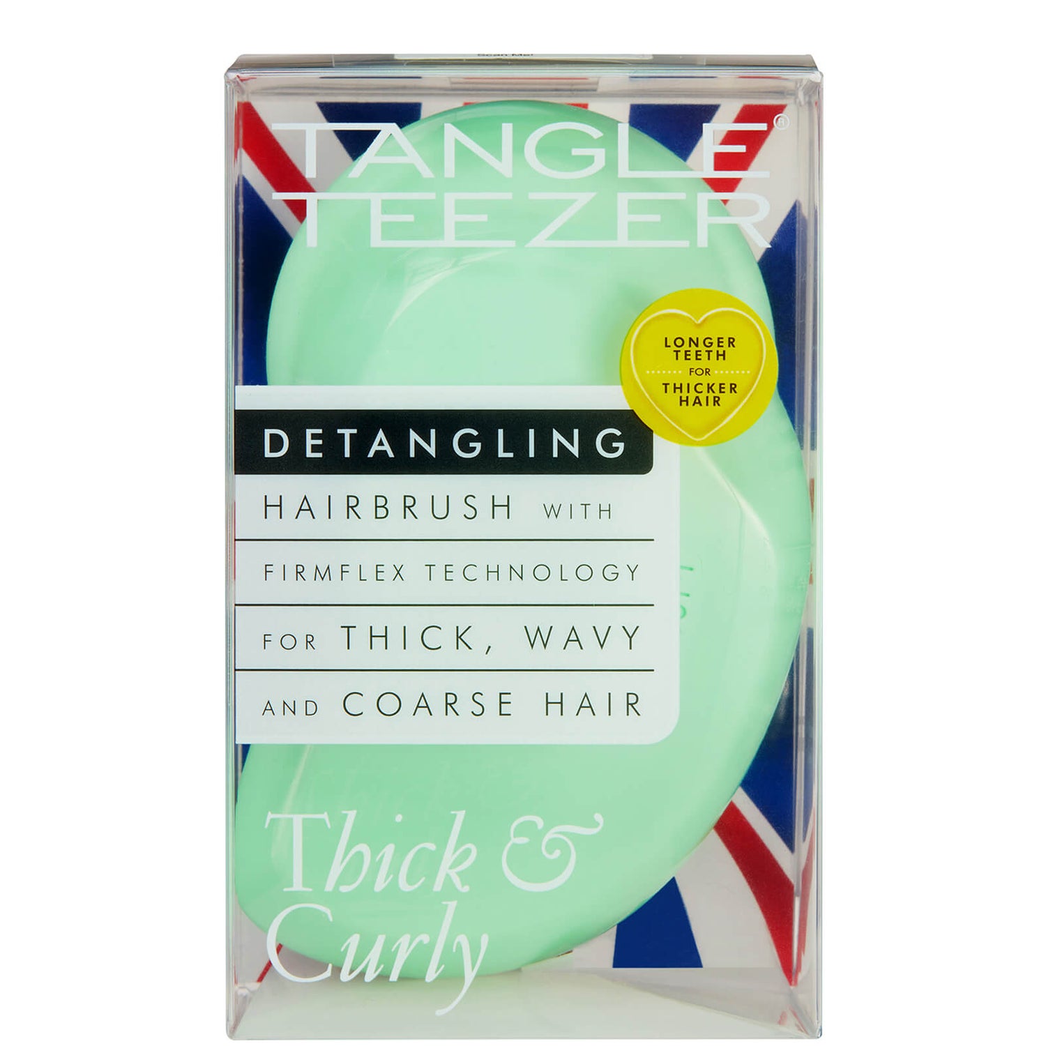Tangle Teezer The Original Thick and Curly Brush - Pixie Green Fondant