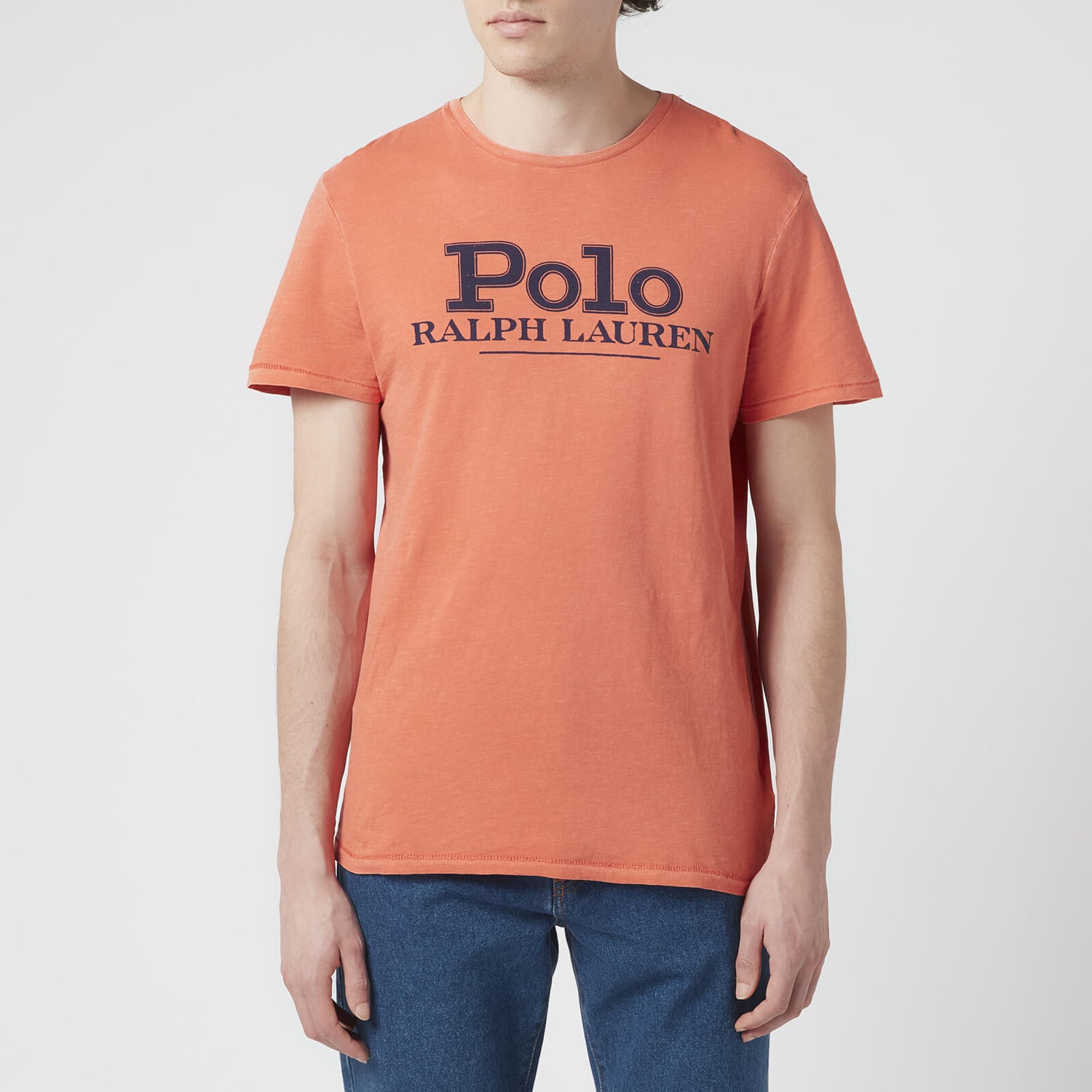 Polo Ralph Lauren Men's Polo Logo T-Shirt - College Orange - S