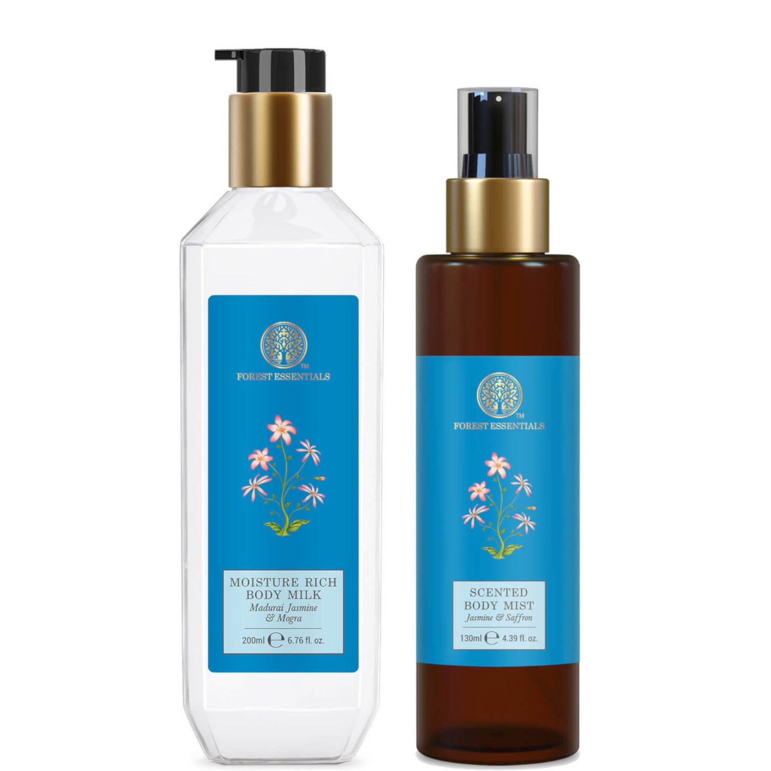 Forest Essentials Jasmine and Mogra Body Gift Duo