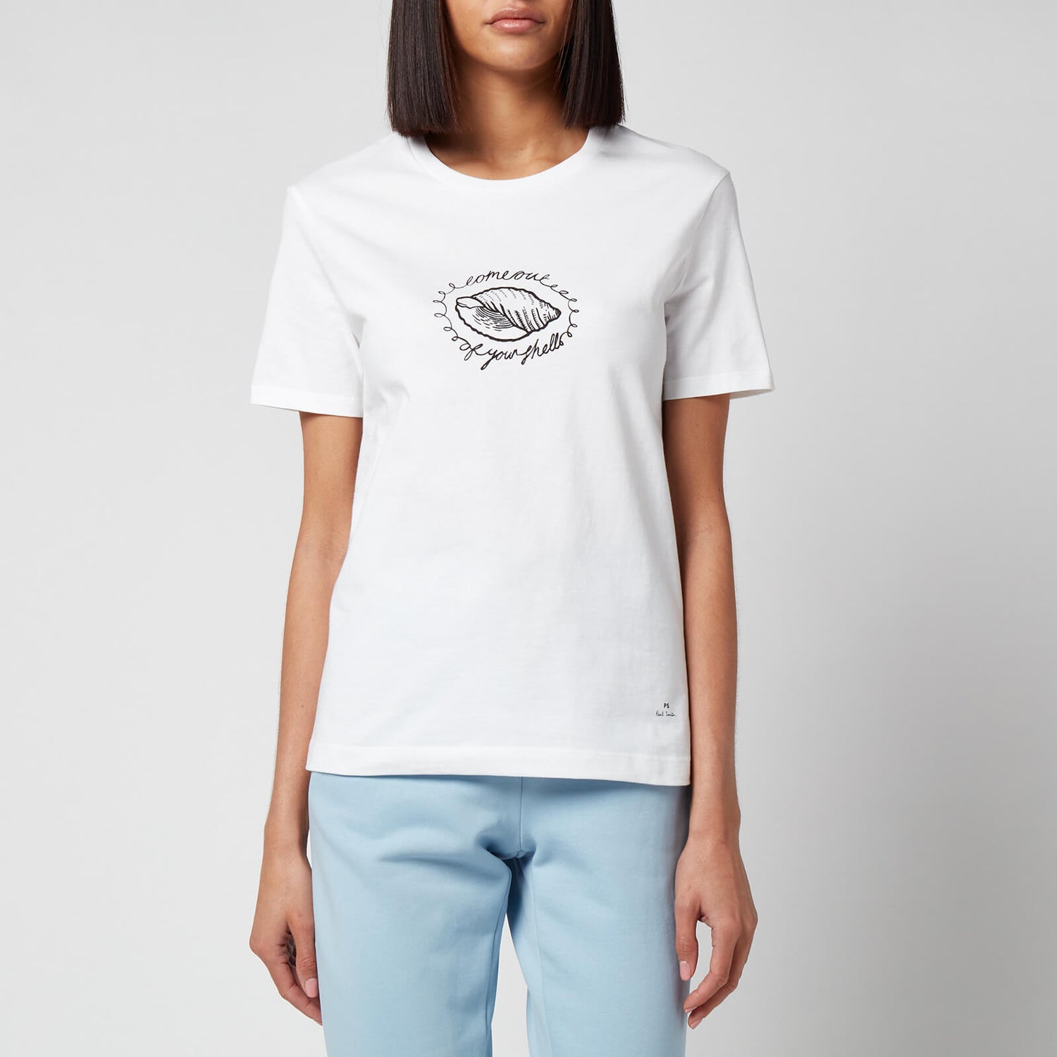 PS Paul Smith Women's Shell T-Shirt - White